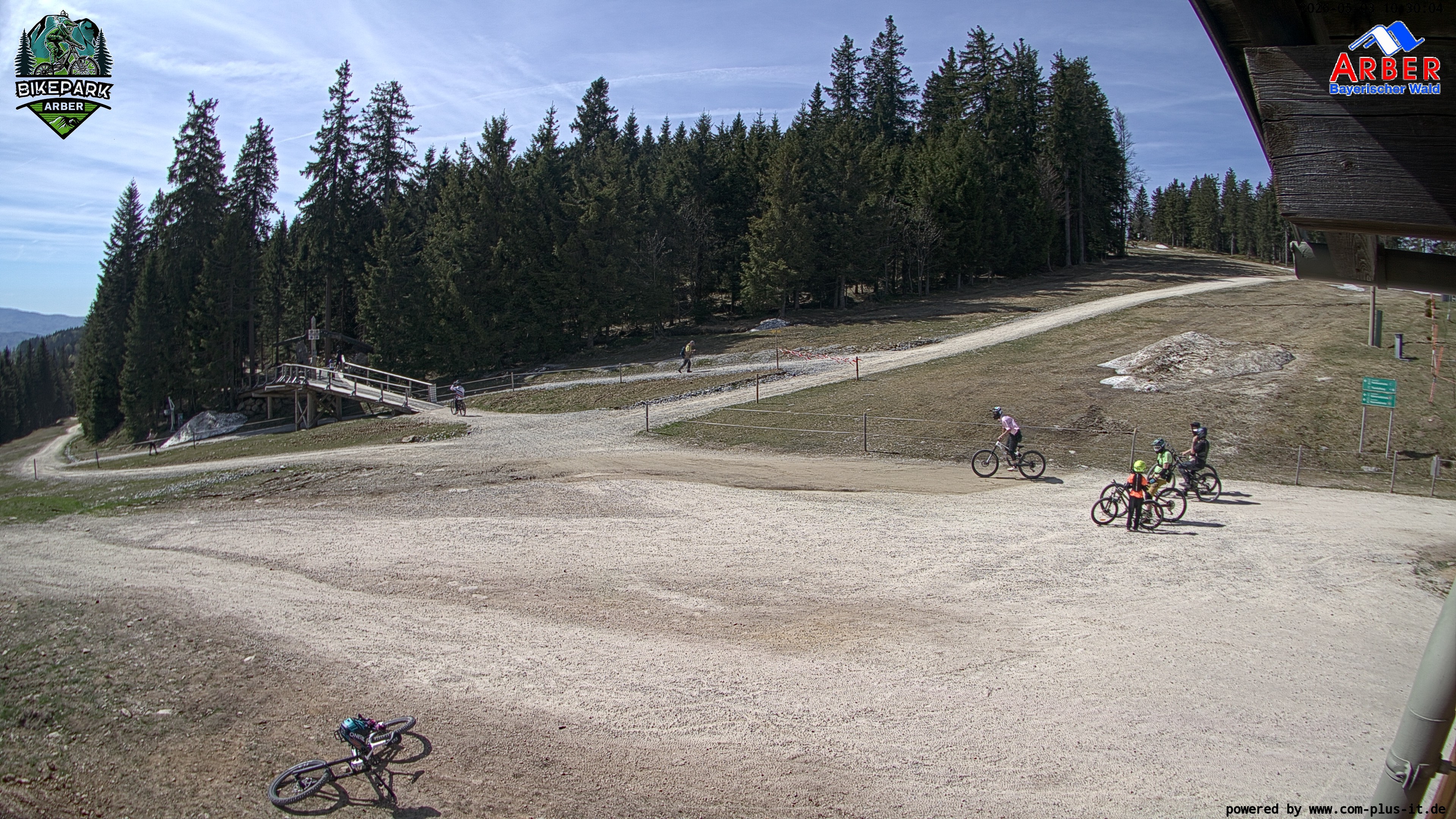 Archived image Webcam ArBär kids area at Arber mountain
