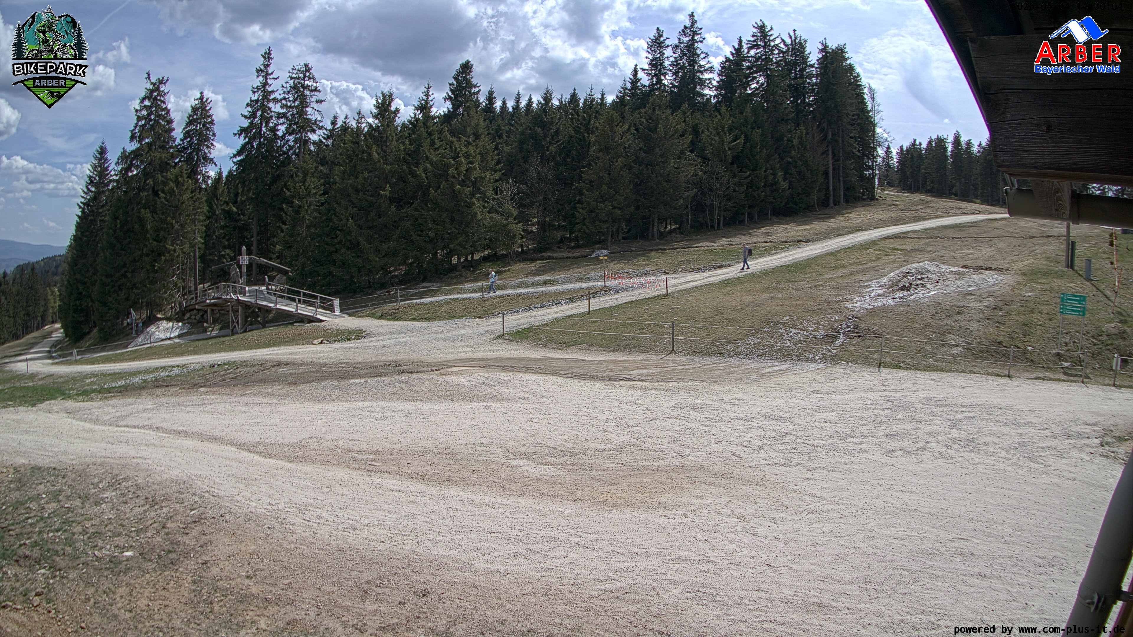 Archiv Foto Webcam ArBär Kinderland des Skigebiets am Arber