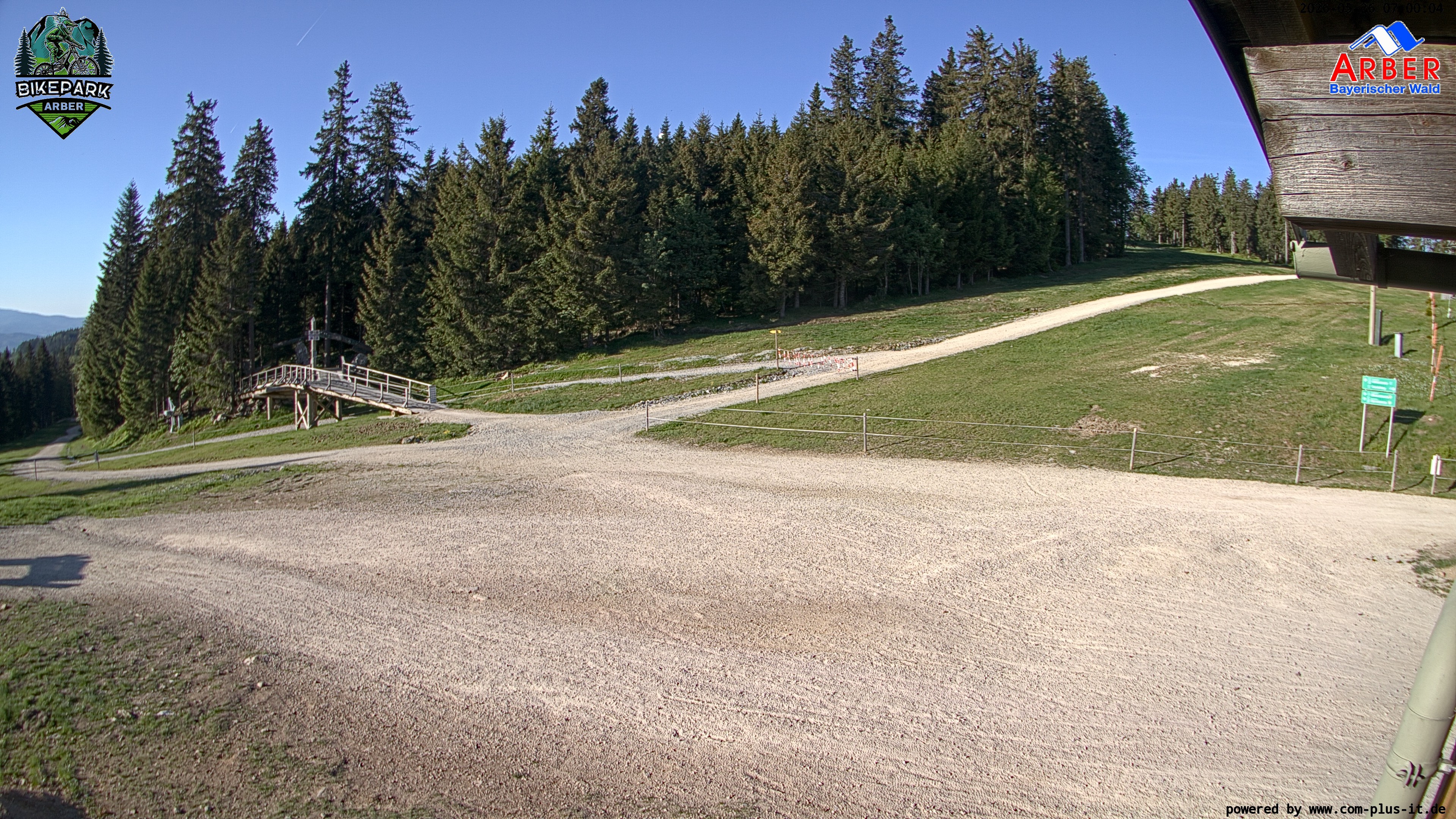 Archived image Webcam ArBär kids area at Arber mountain