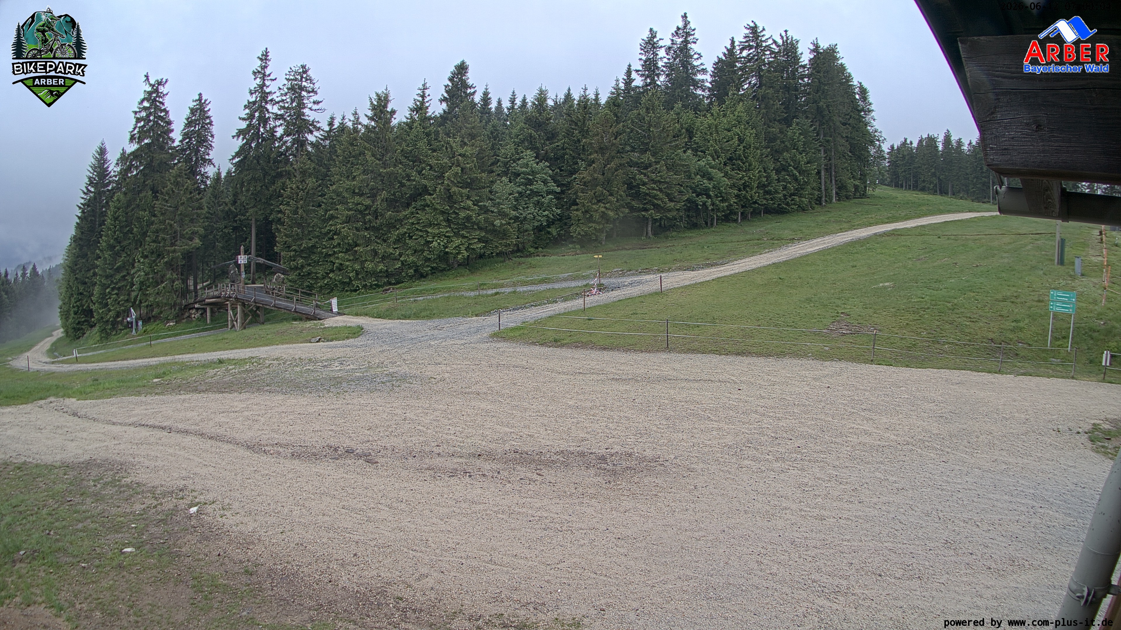 Archived image Webcam ArBär kids area at Arber mountain