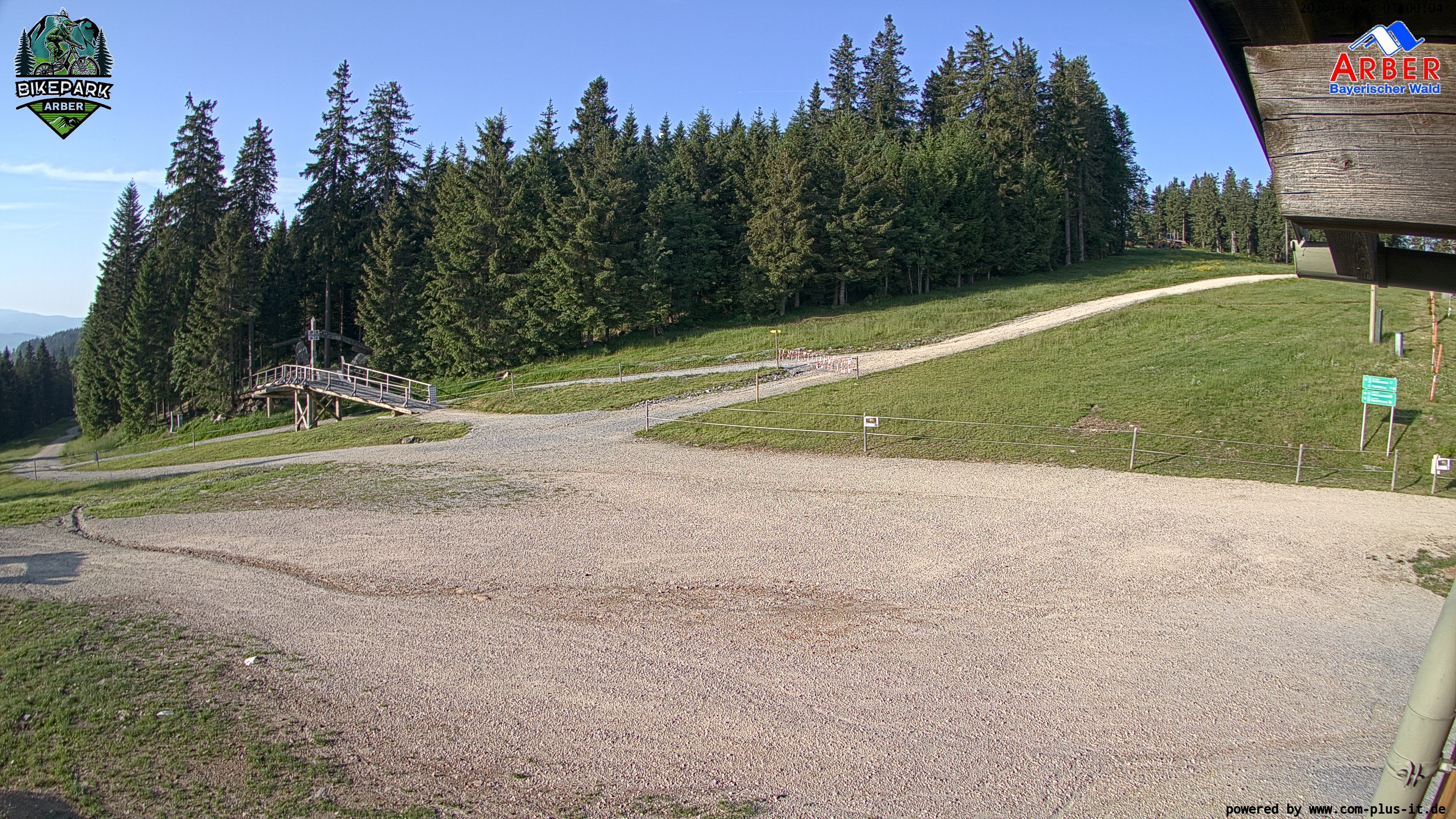 Archiv Foto Webcam ArBär Kinderland des Skigebiets am Arber