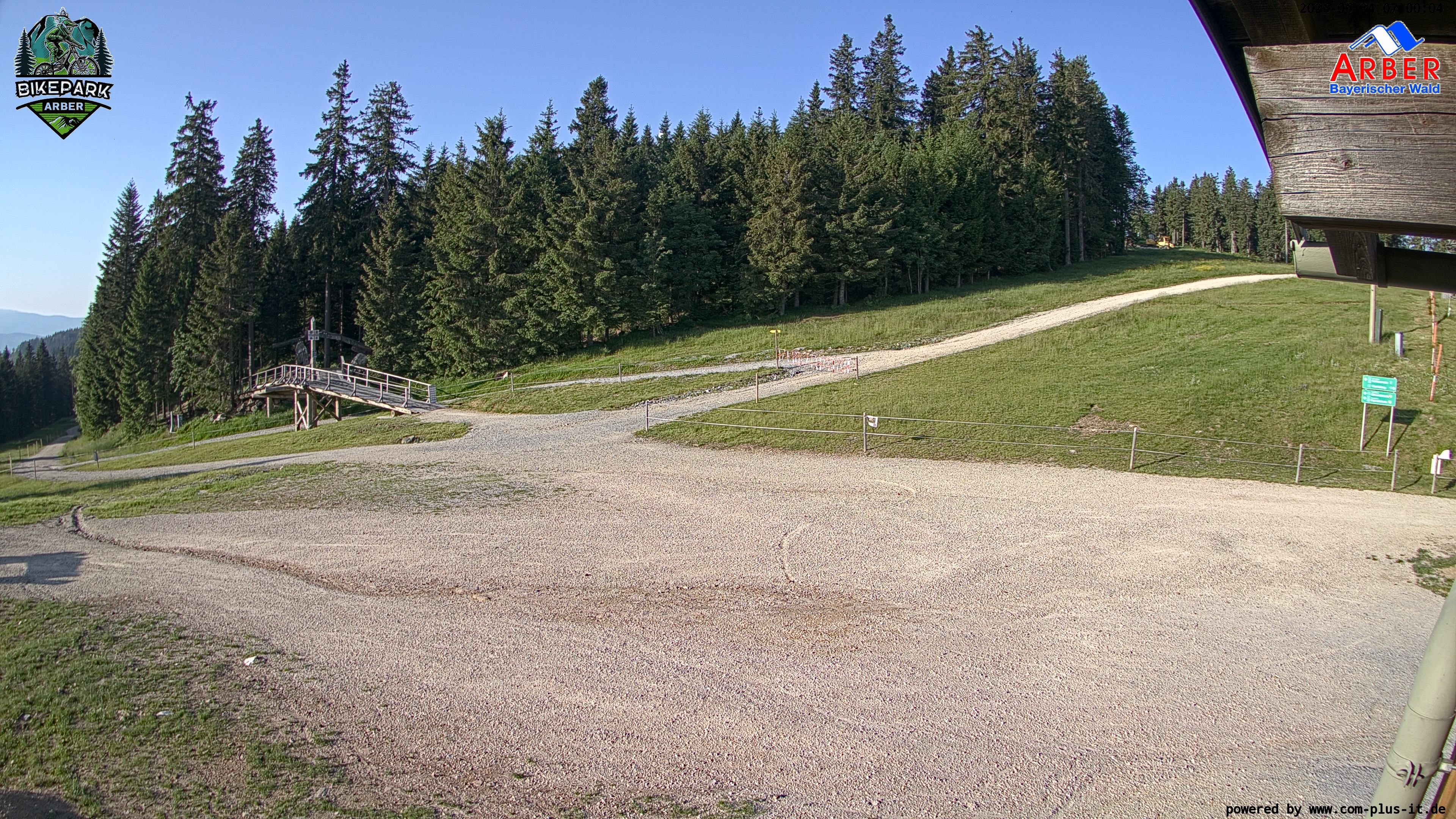 Archived image Webcam ArBär kids area at Arber mountain