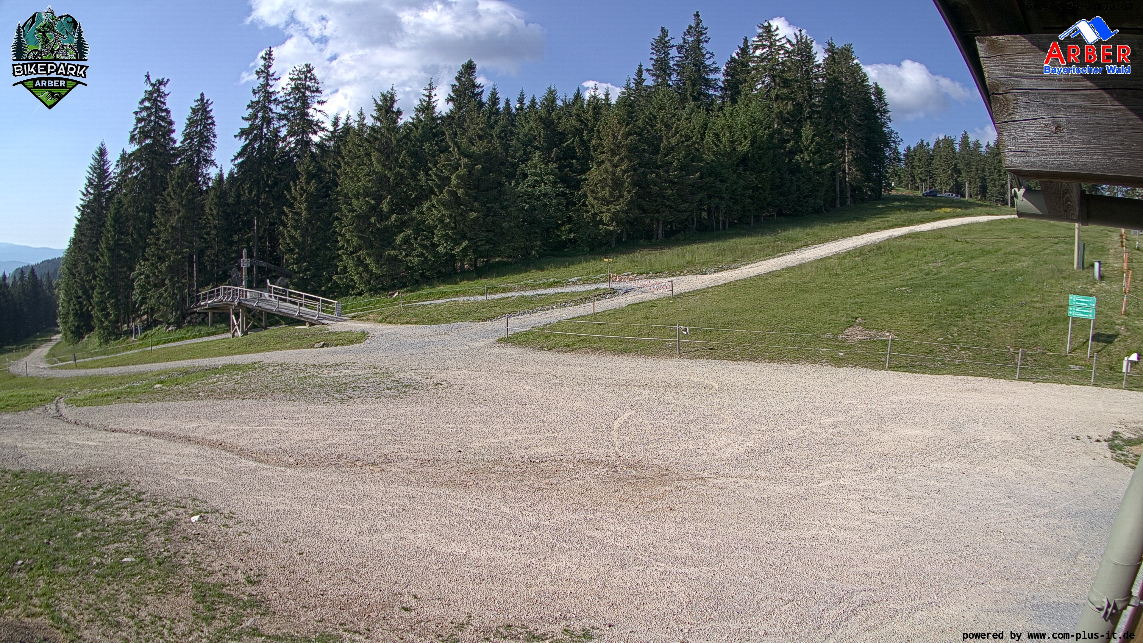 Archived image Webcam ArBär kids area at Arber mountain