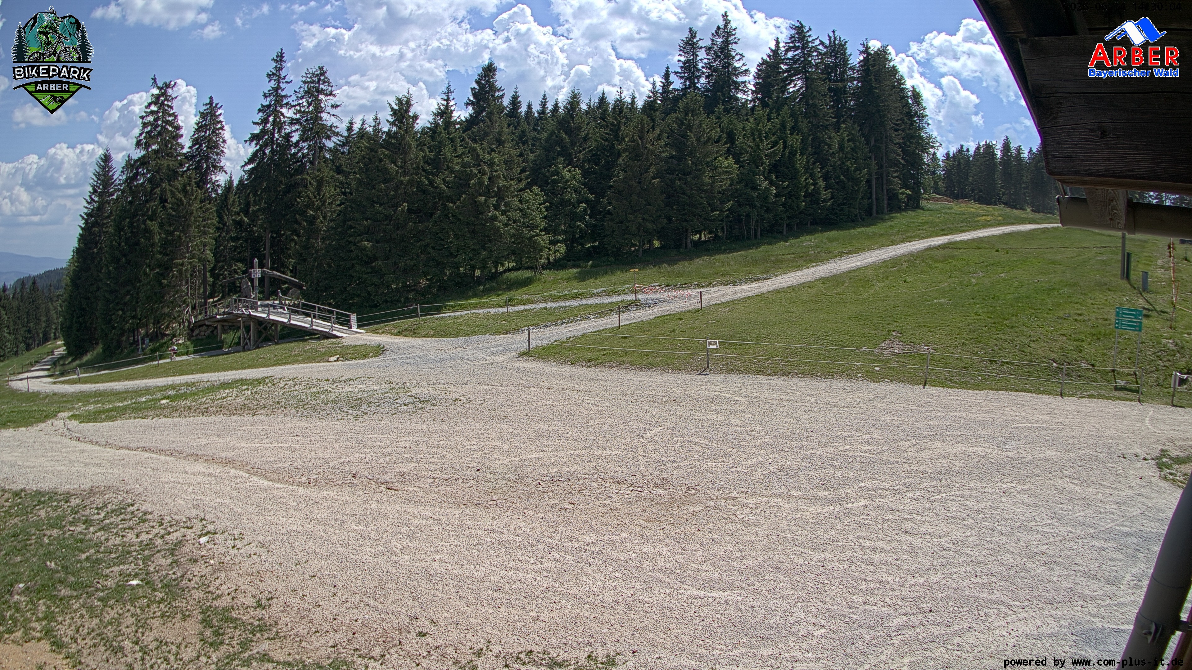 Archived image Webcam ArBär kids area at Arber mountain