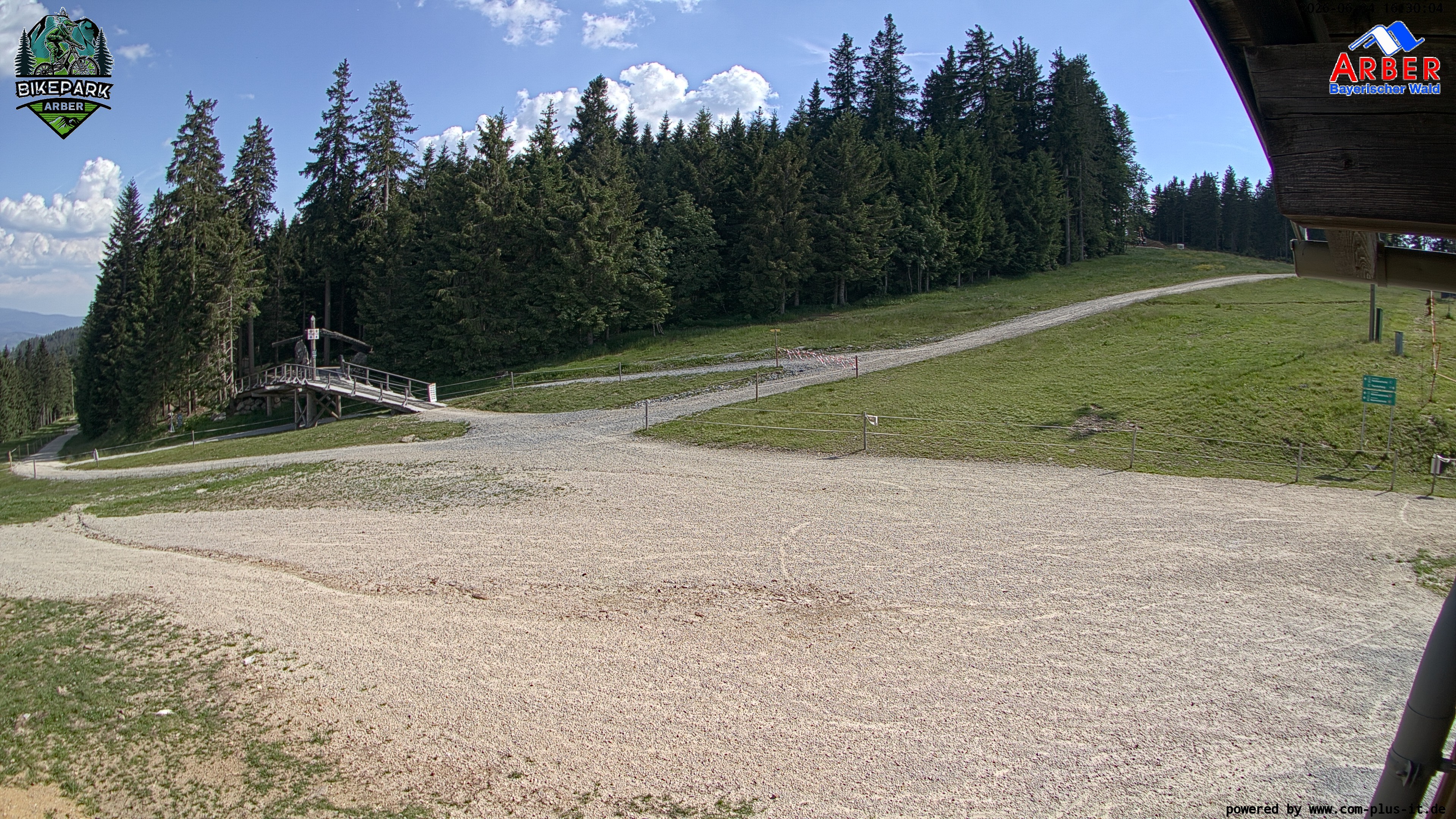 Archived image Webcam ArBär kids area at Arber mountain