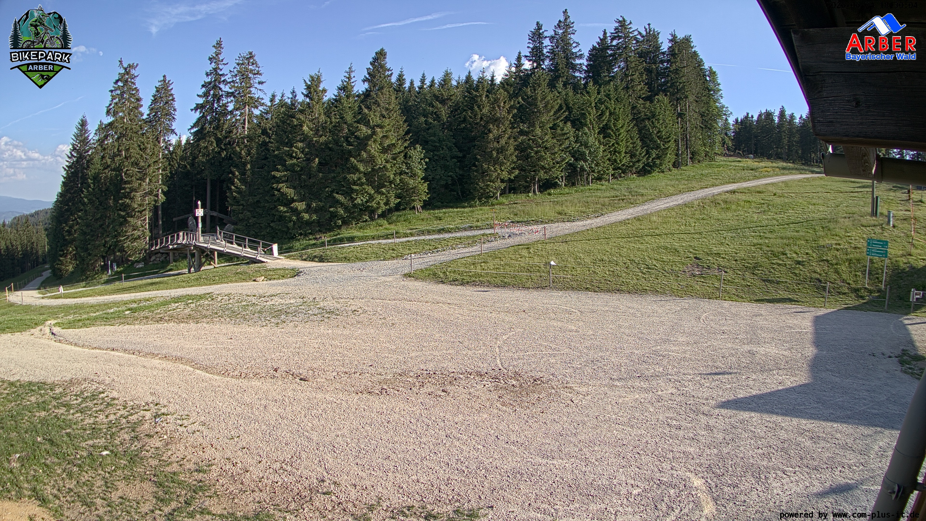 Archiv Foto Webcam ArBär Kinderland des Skigebiets am Arber