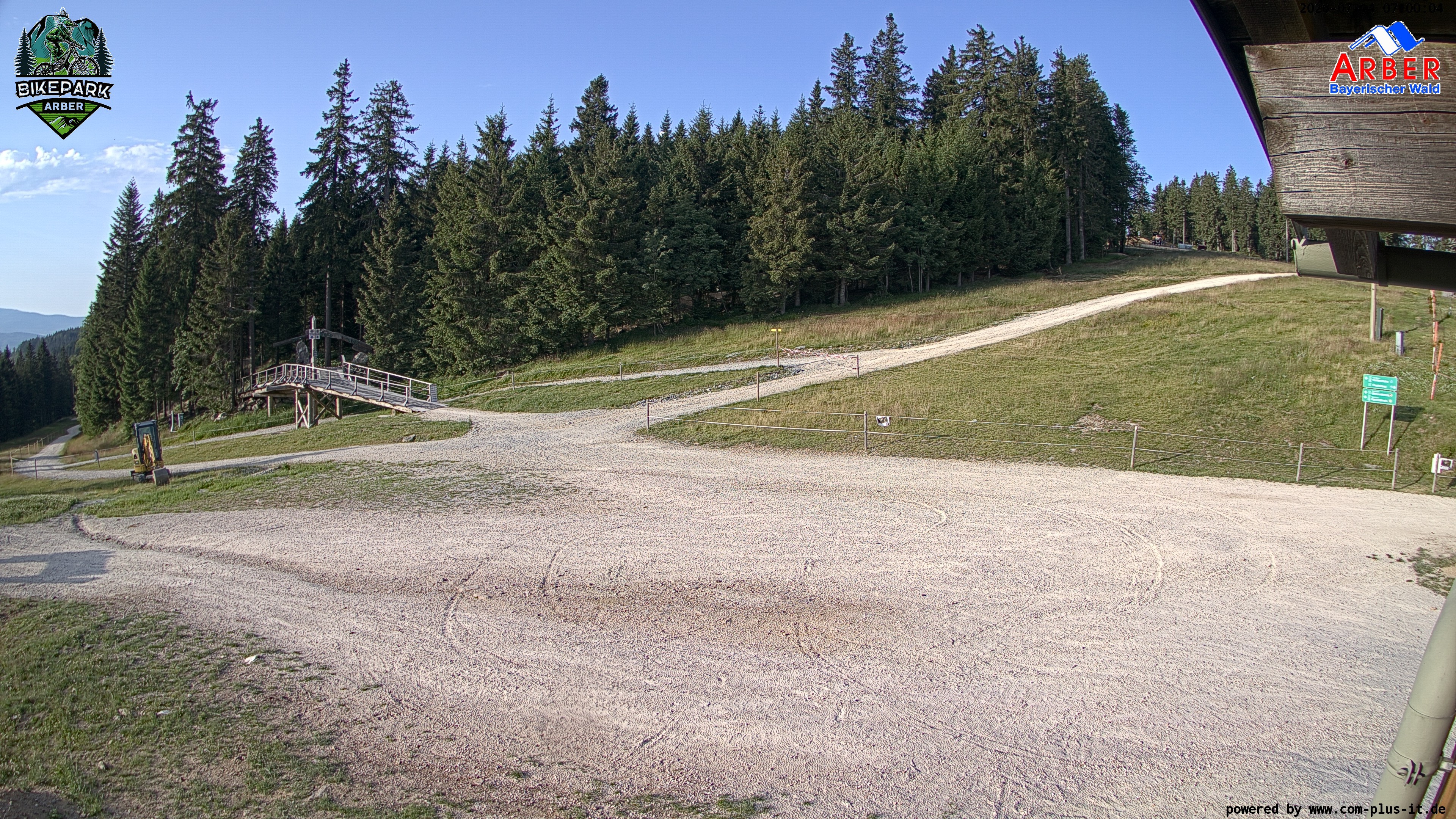 Archiv Foto Webcam ArBär Kinderland des Skigebiets am Arber