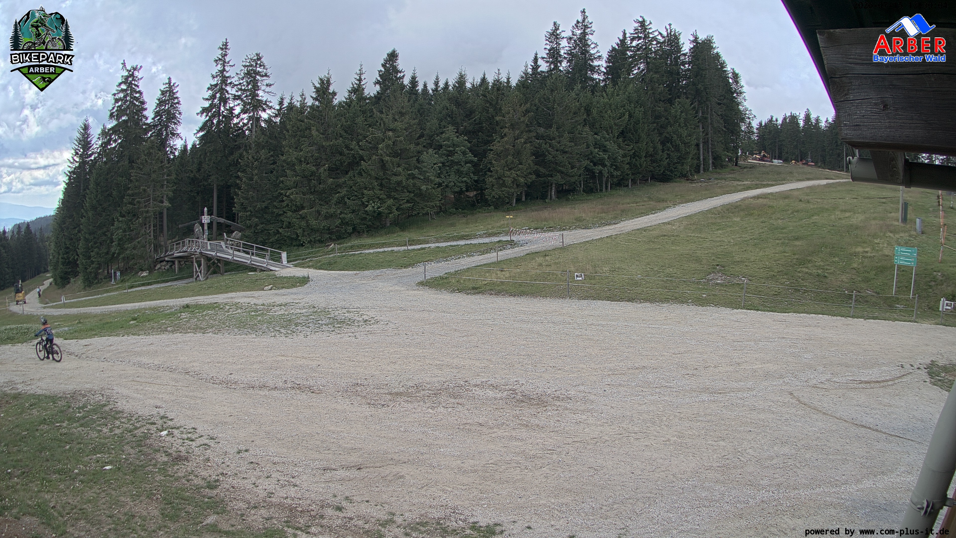 Archived image Webcam ArBär kids area at Arber mountain