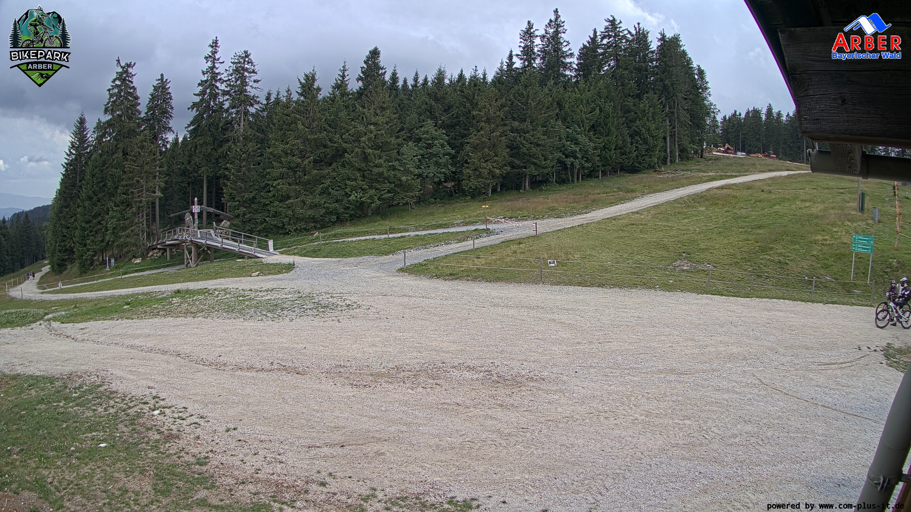 Archived image Webcam ArBär kids area at Arber mountain