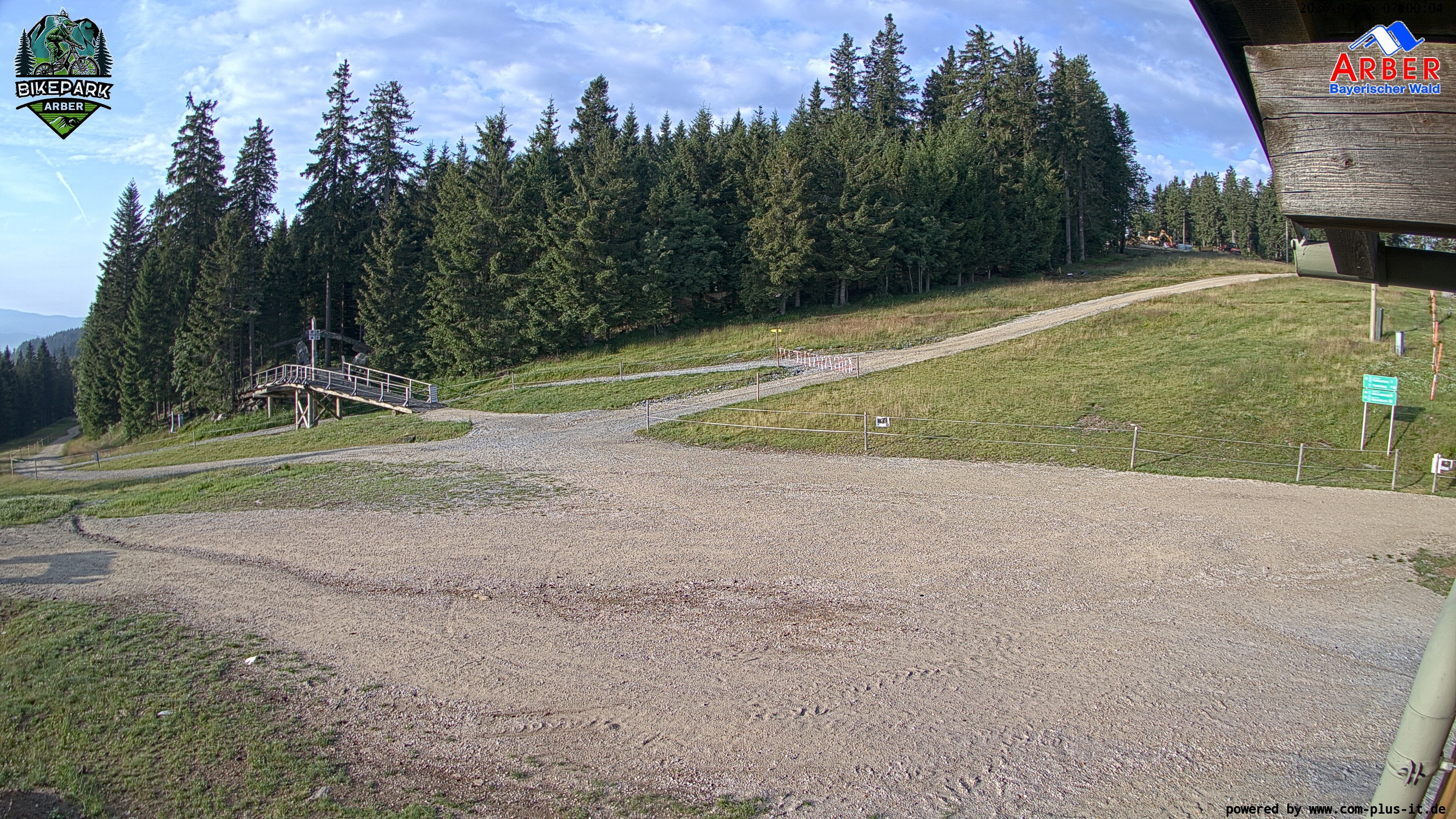Archived image Webcam ArBär kids area at Arber mountain