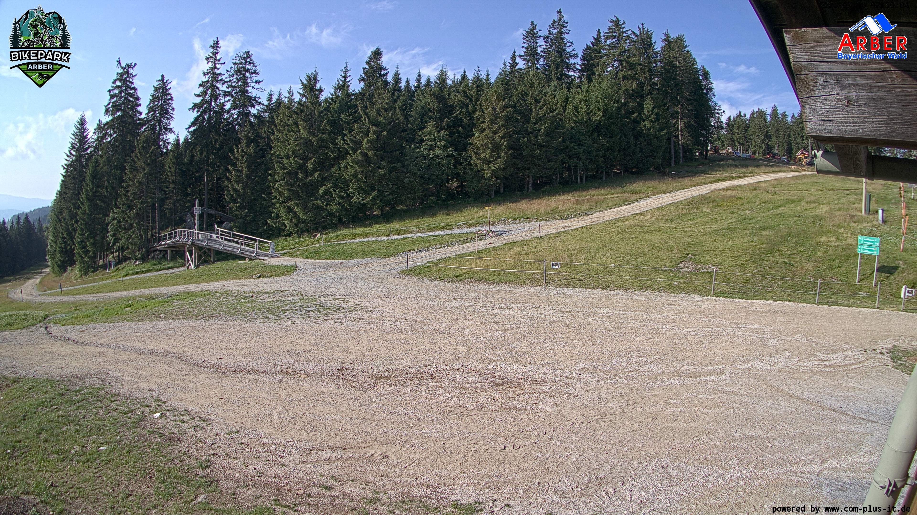 Archived image Webcam ArBär kids area at Arber mountain