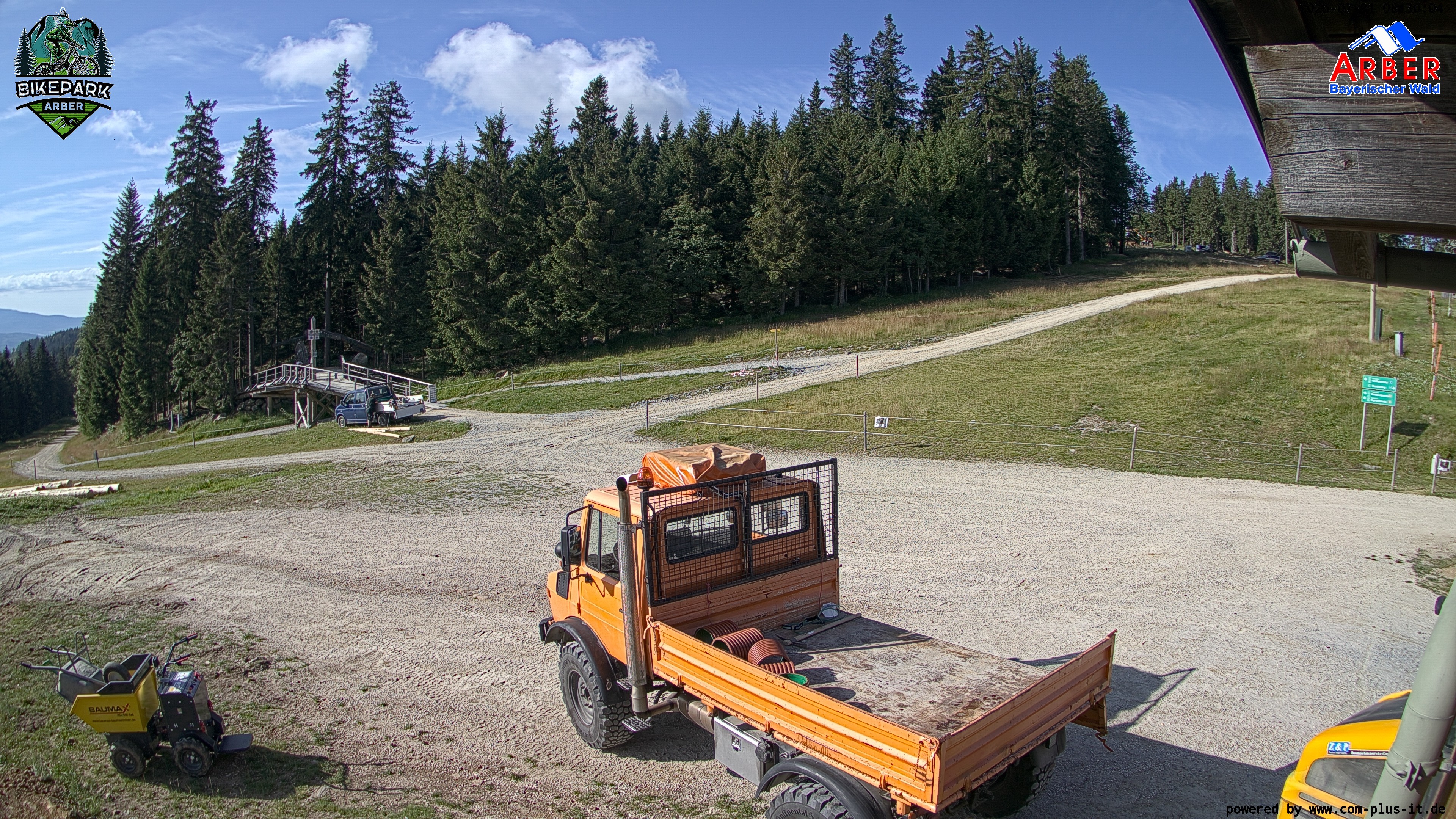 Archiv Foto Webcam ArBär Kinderland des Skigebiets am Arber