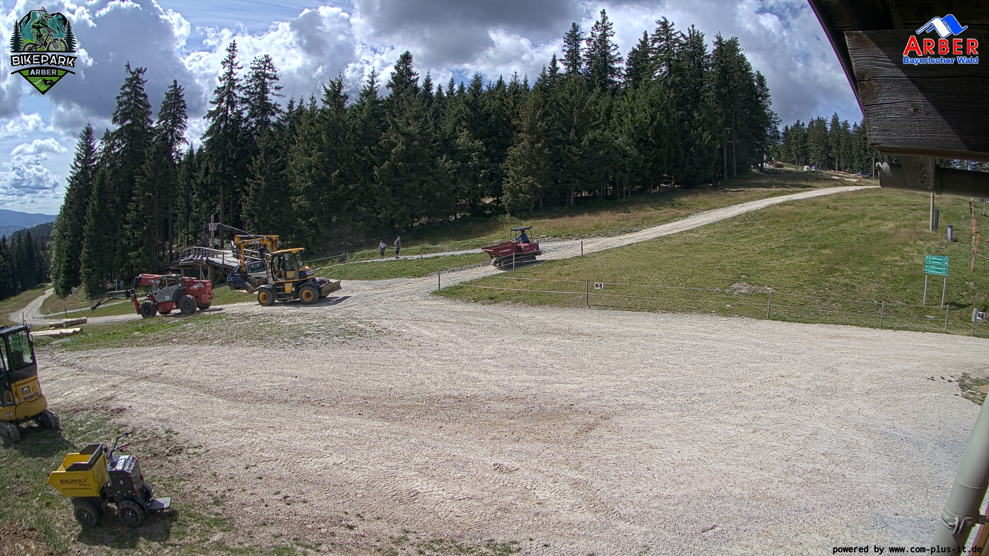 Archiv Foto Webcam ArBär Kinderland des Skigebiets am Arber