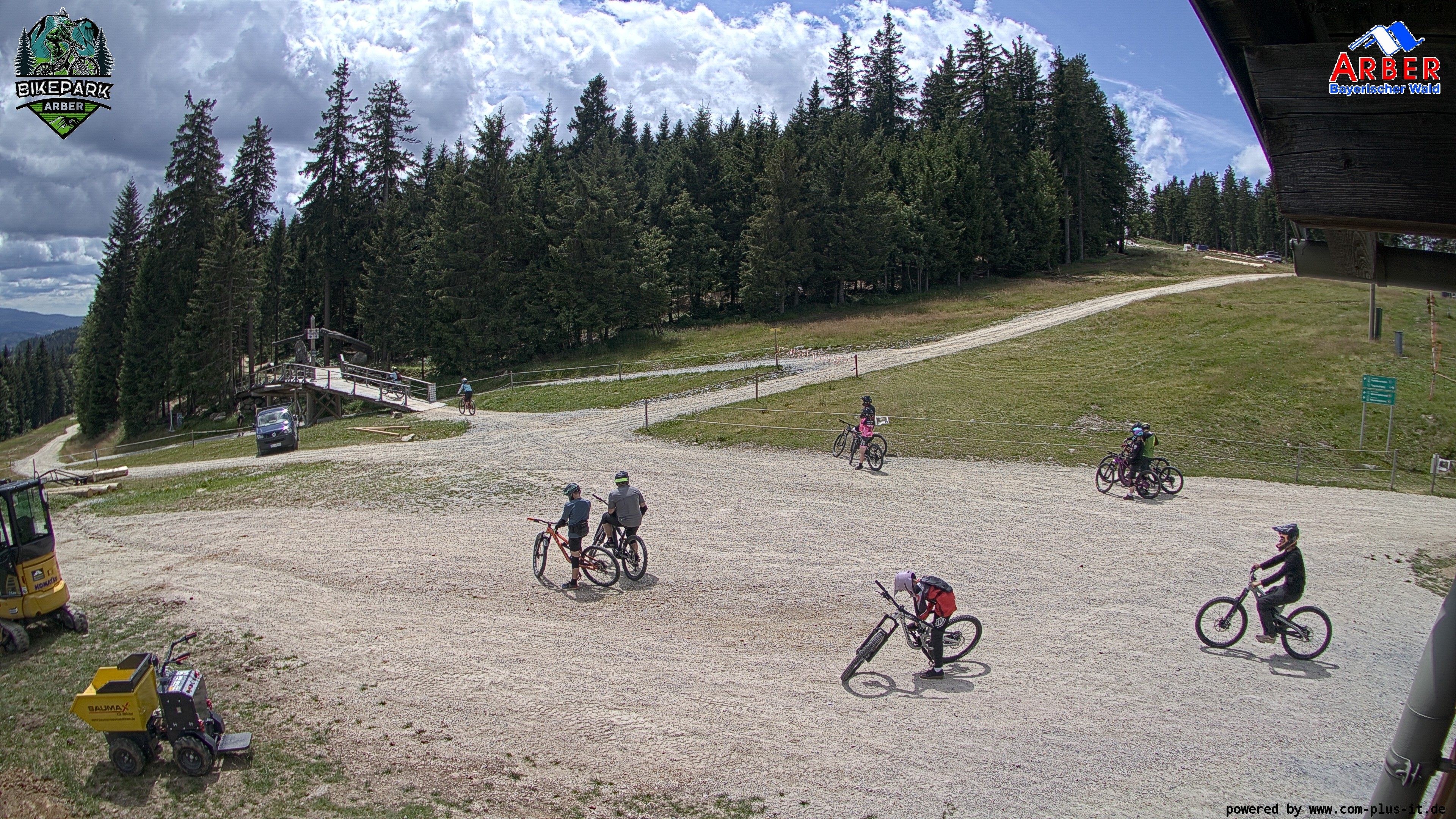 Archiv Foto Webcam ArBär Kinderland des Skigebiets am Arber