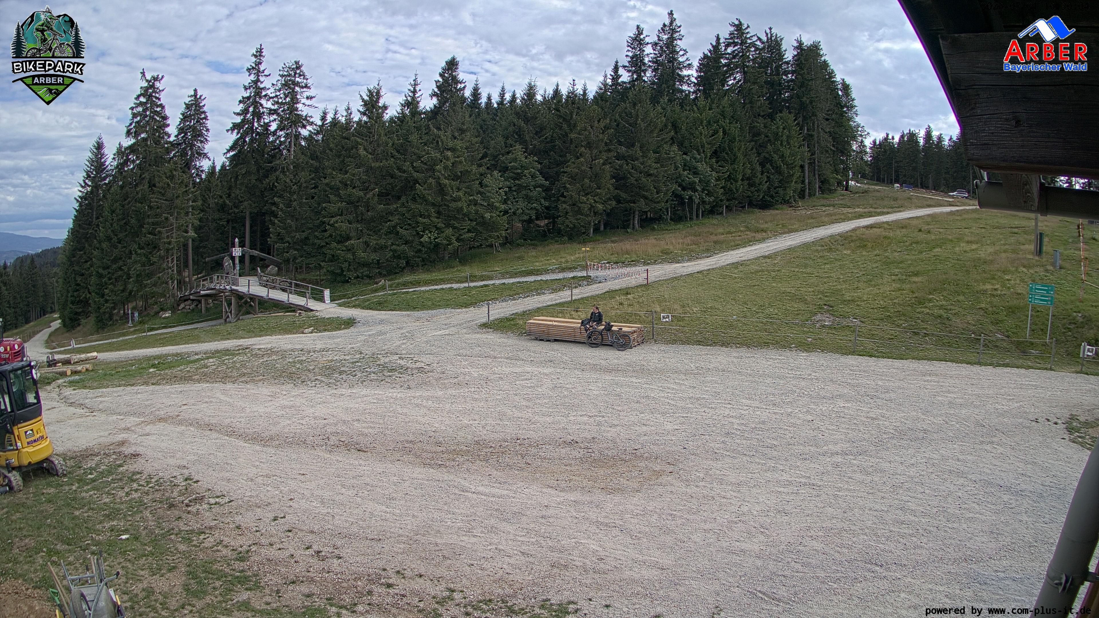 Archived image Webcam ArBär kids area at Arber mountain