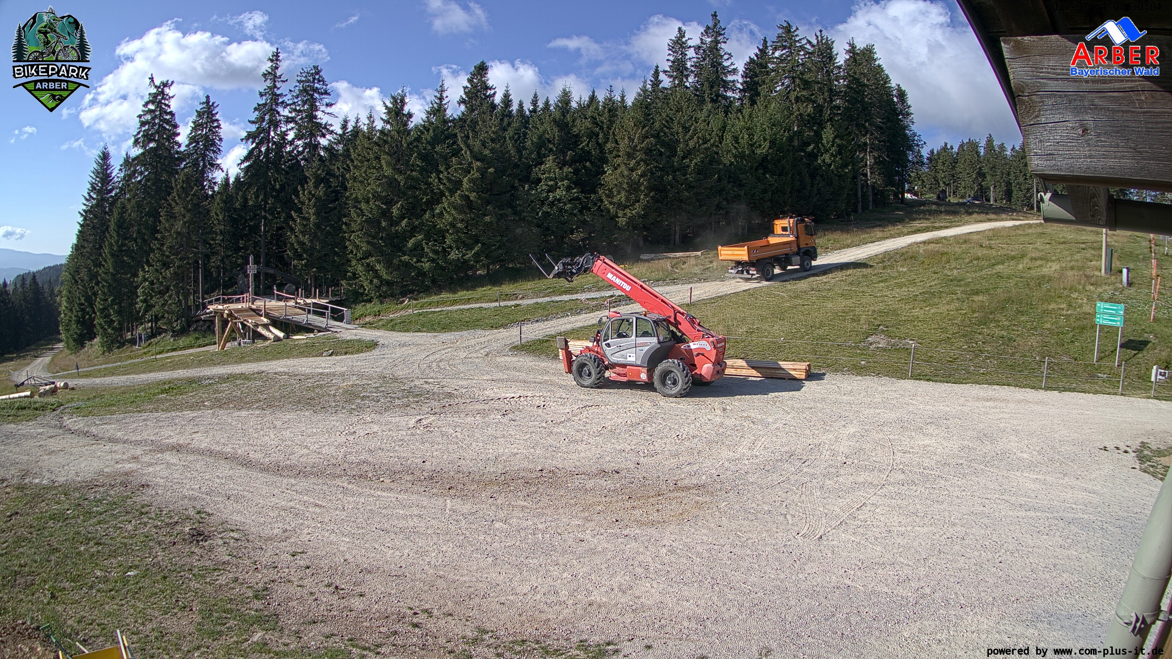 Archiv Foto Webcam ArBär Kinderland des Skigebiets am Arber