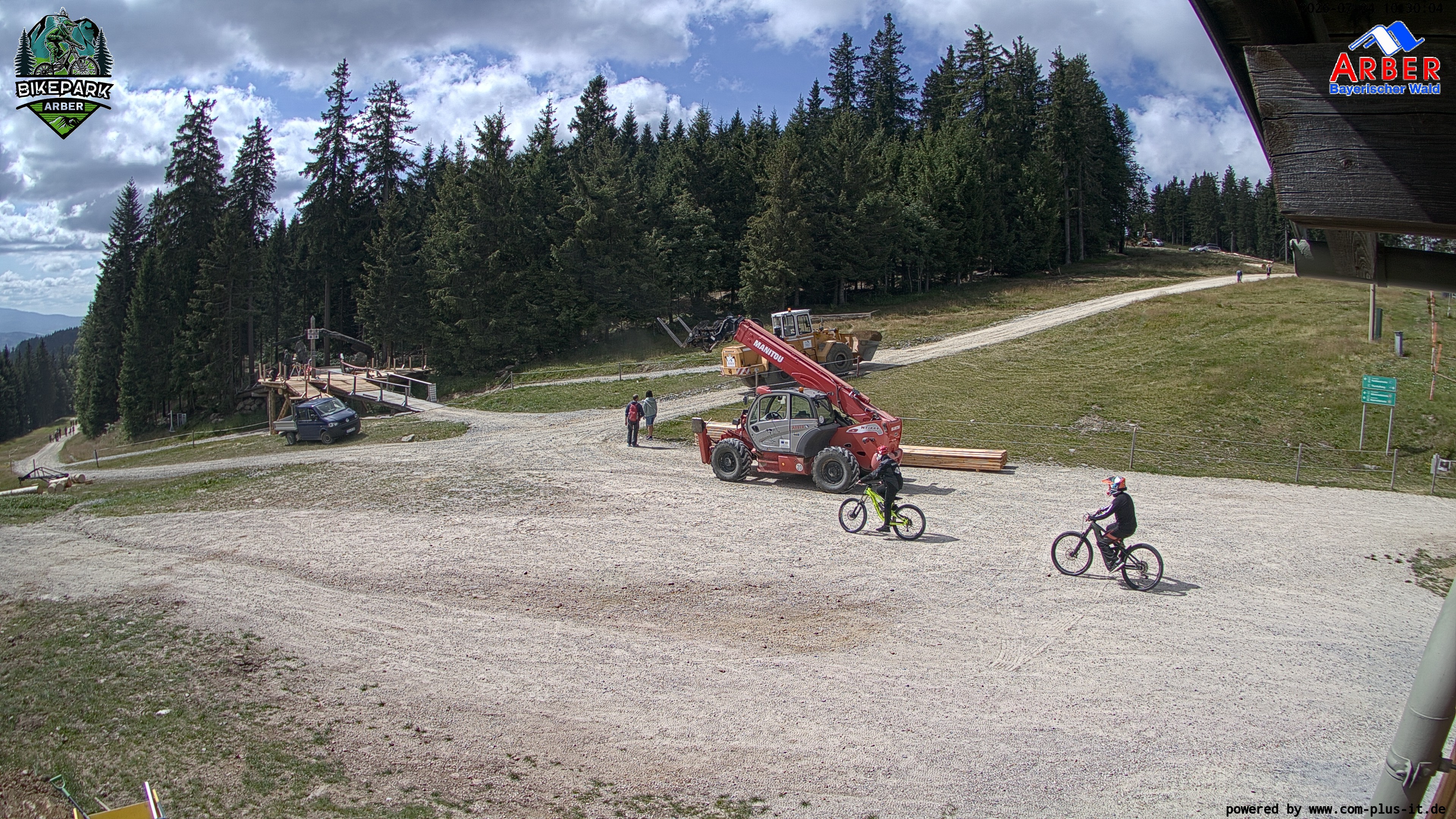 Archiv Foto Webcam ArBär Kinderland des Skigebiets am Arber