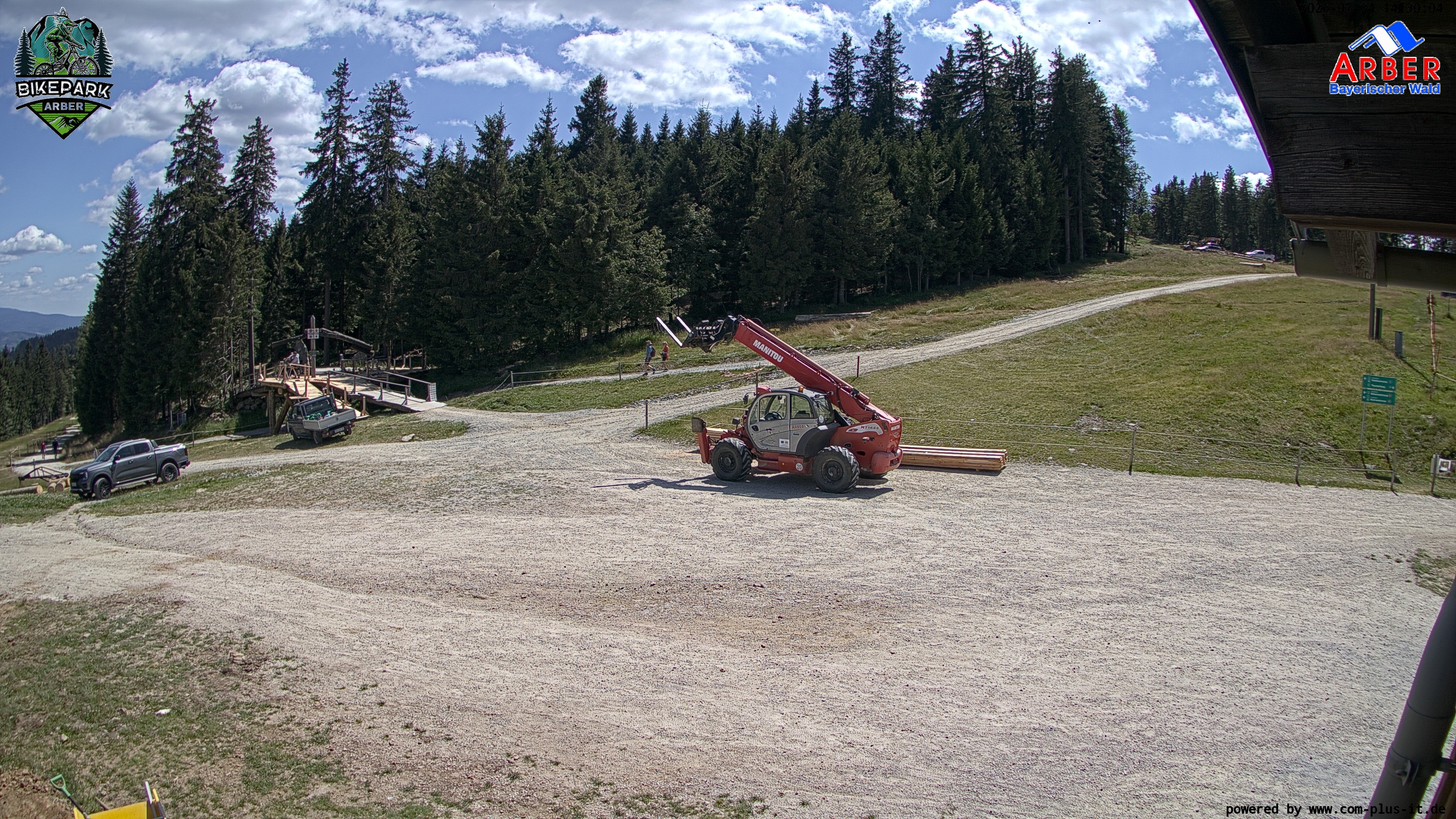 Archiv Foto Webcam ArBär Kinderland des Skigebiets am Arber