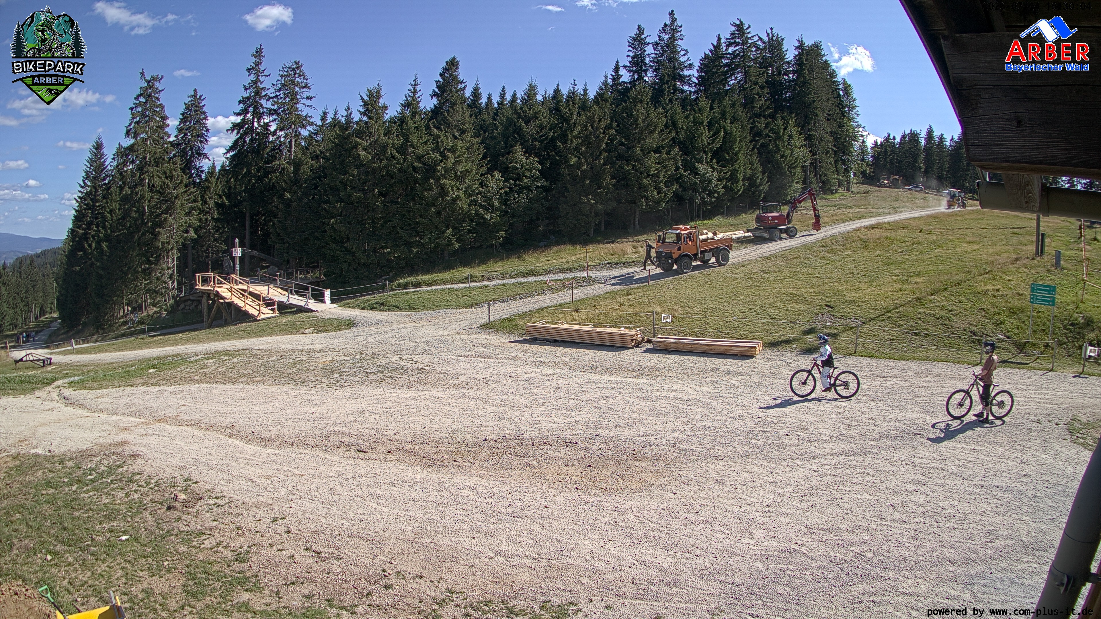 Archiv Foto Webcam ArBär Kinderland des Skigebiets am Arber