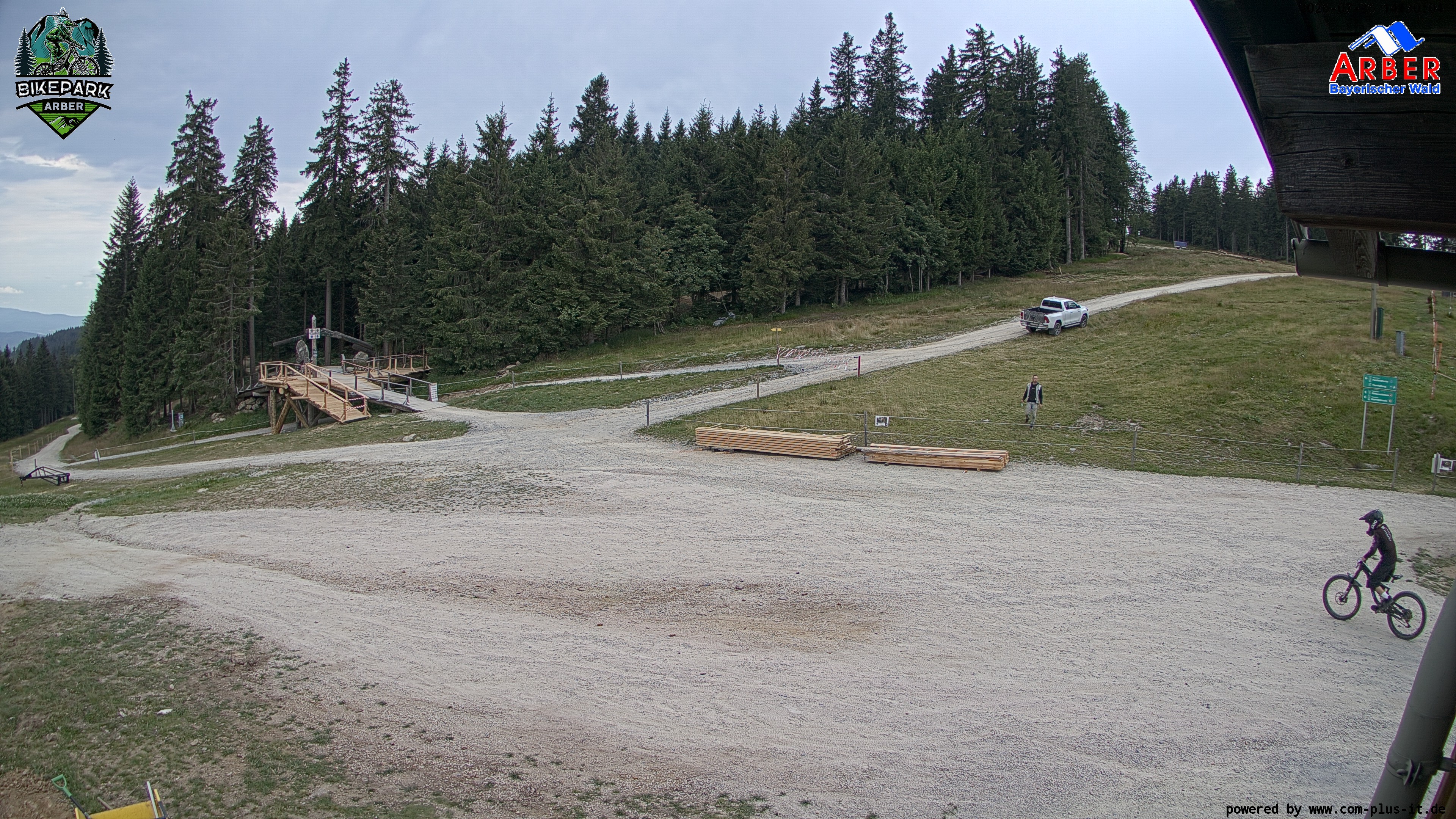 Archiv Foto Webcam ArBär Kinderland des Skigebiets am Arber
