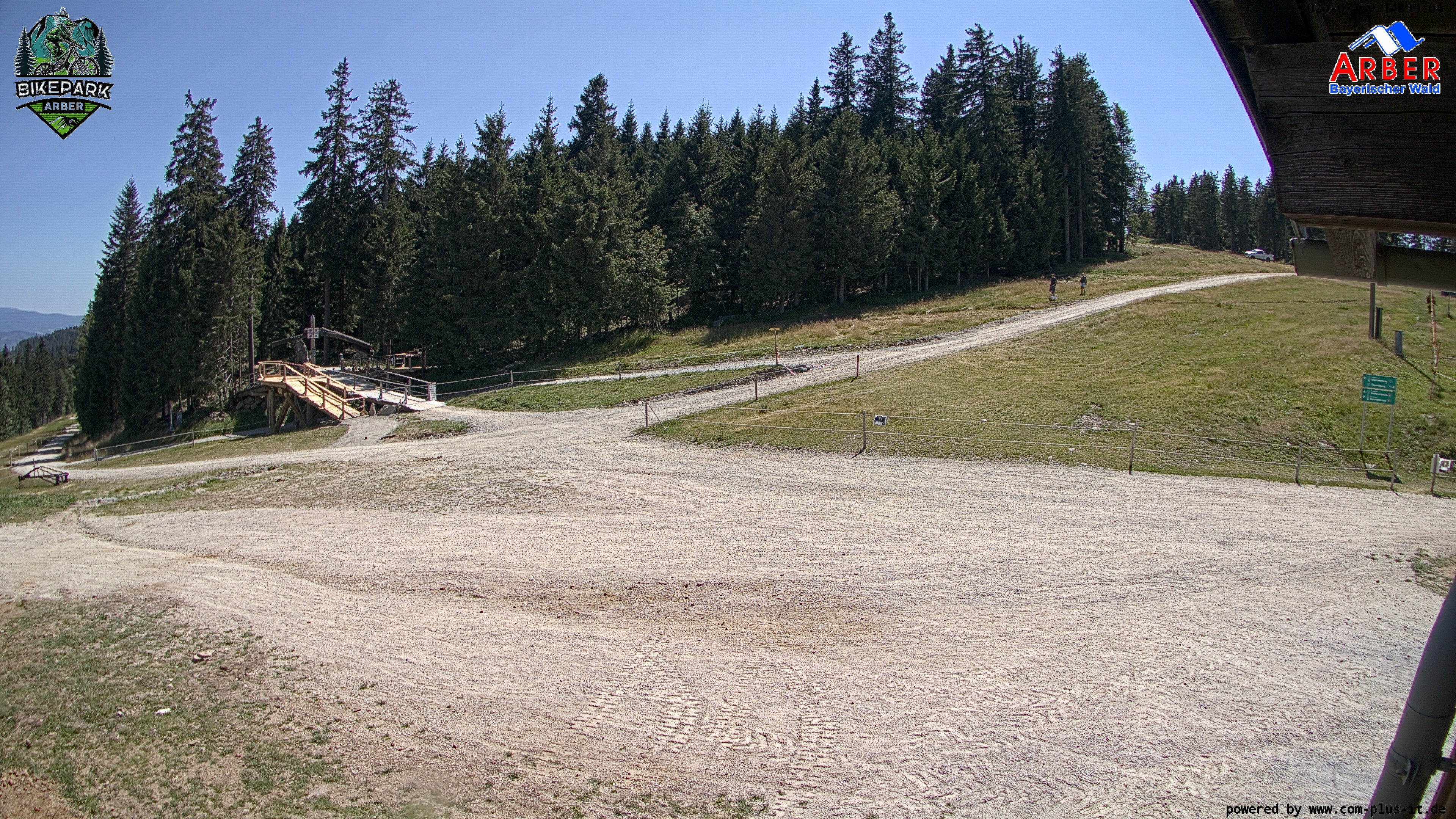 Archiv Foto Webcam ArBär Kinderland des Skigebiets am Arber