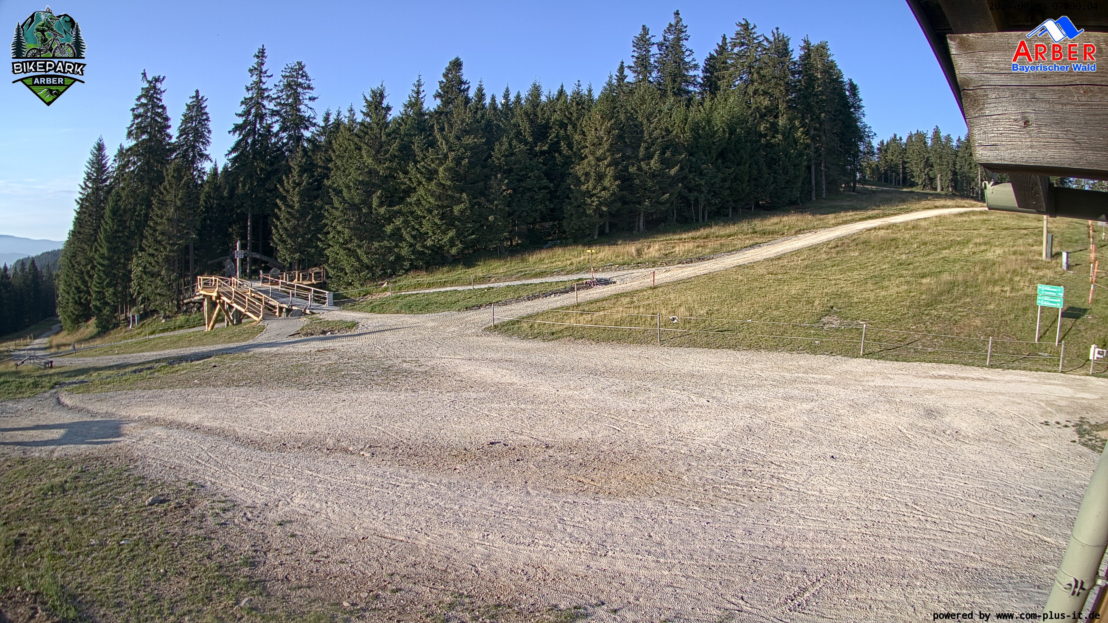 Archived image Webcam ArBär kids area at Arber mountain