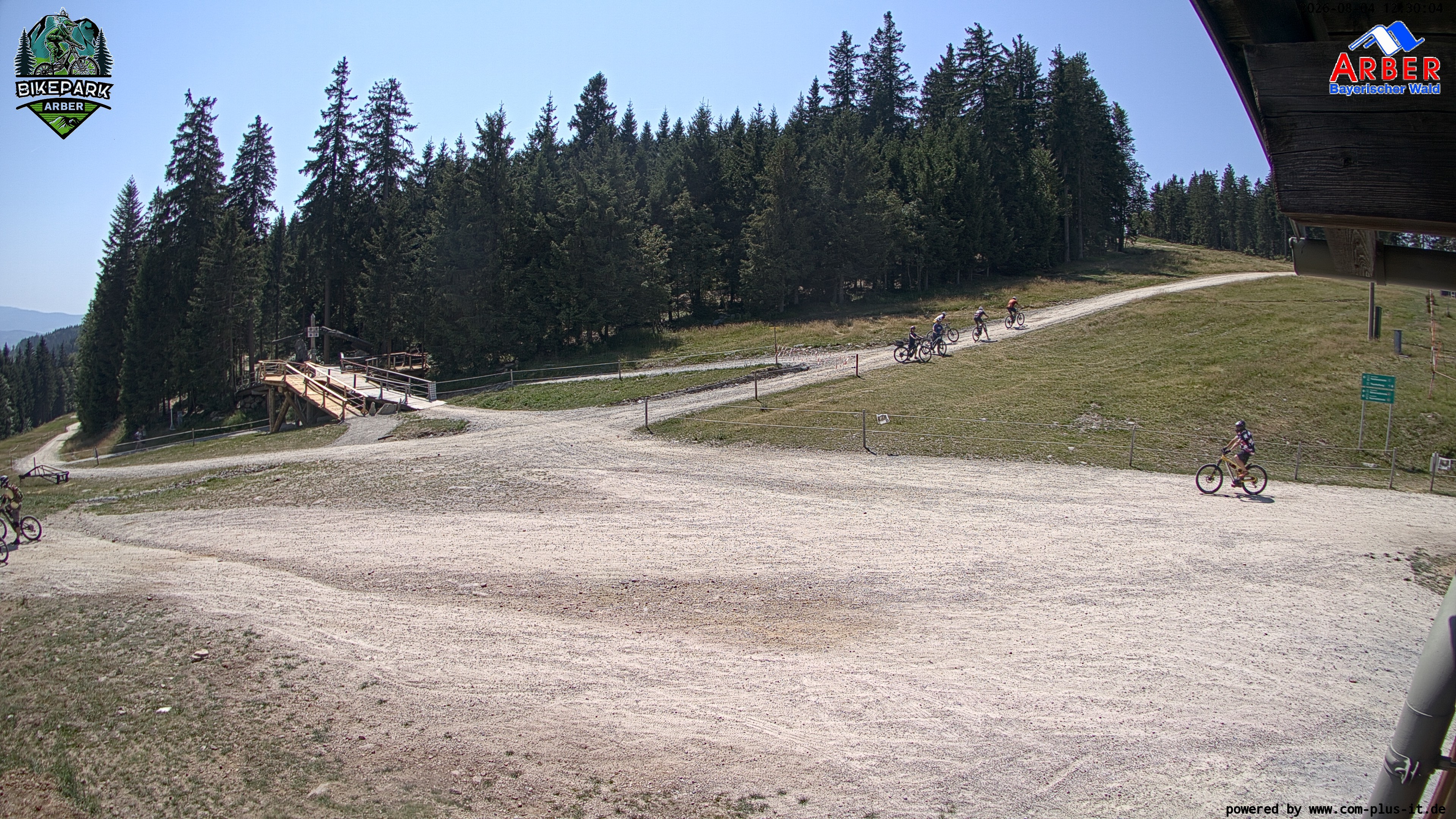 Archived image Webcam ArBär kids area at Arber mountain