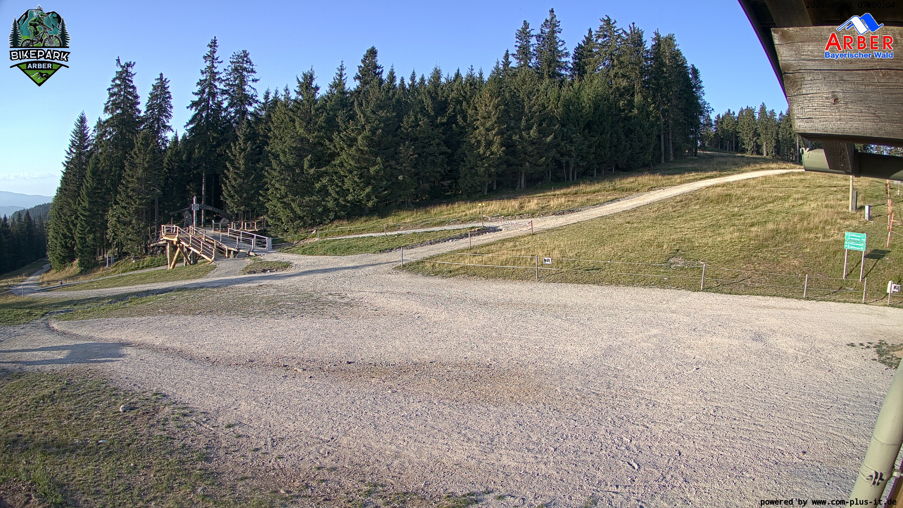 Archived image Webcam ArBär kids area at Arber mountain
