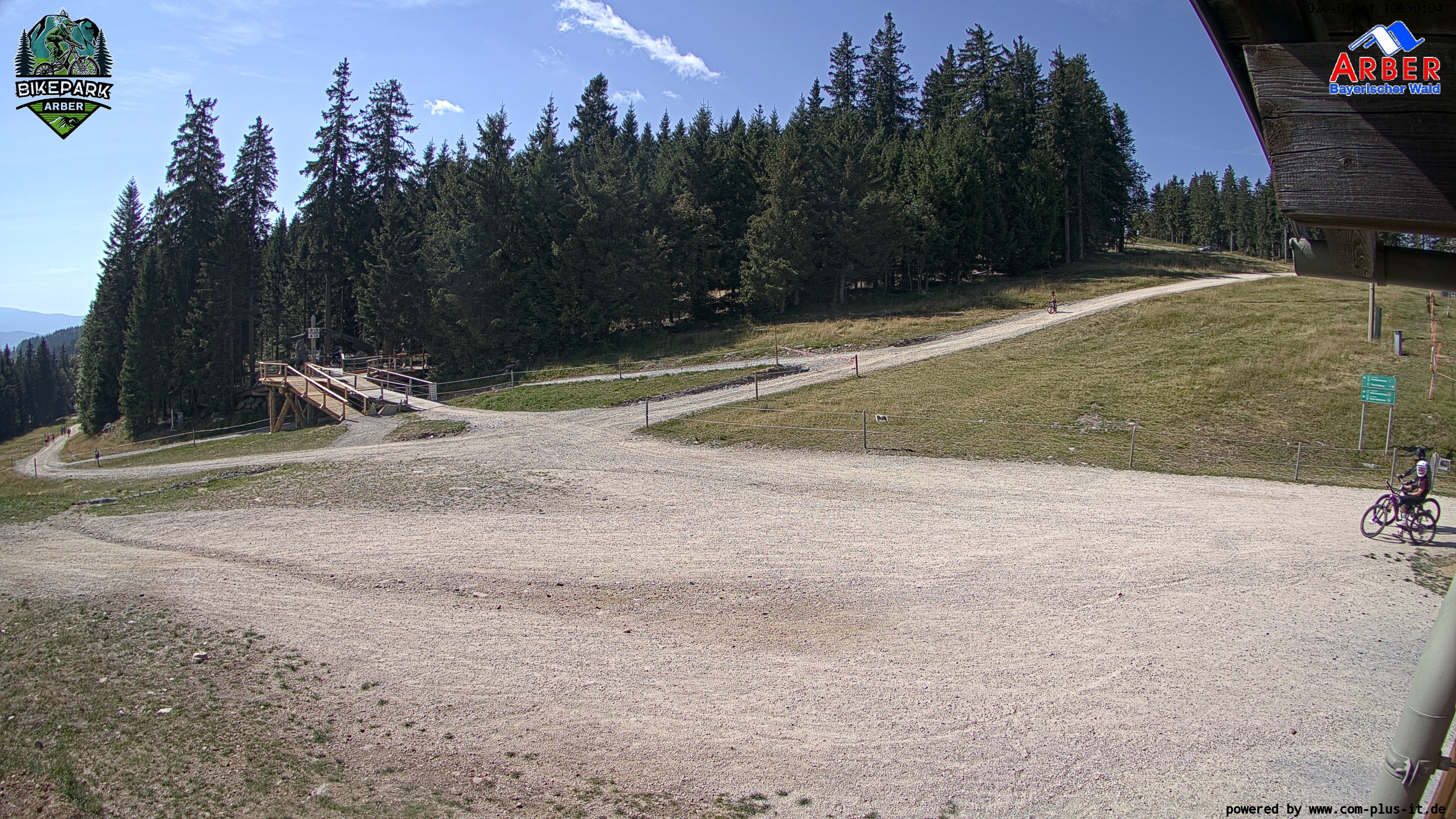 Archived image Webcam ArBär kids area at Arber mountain