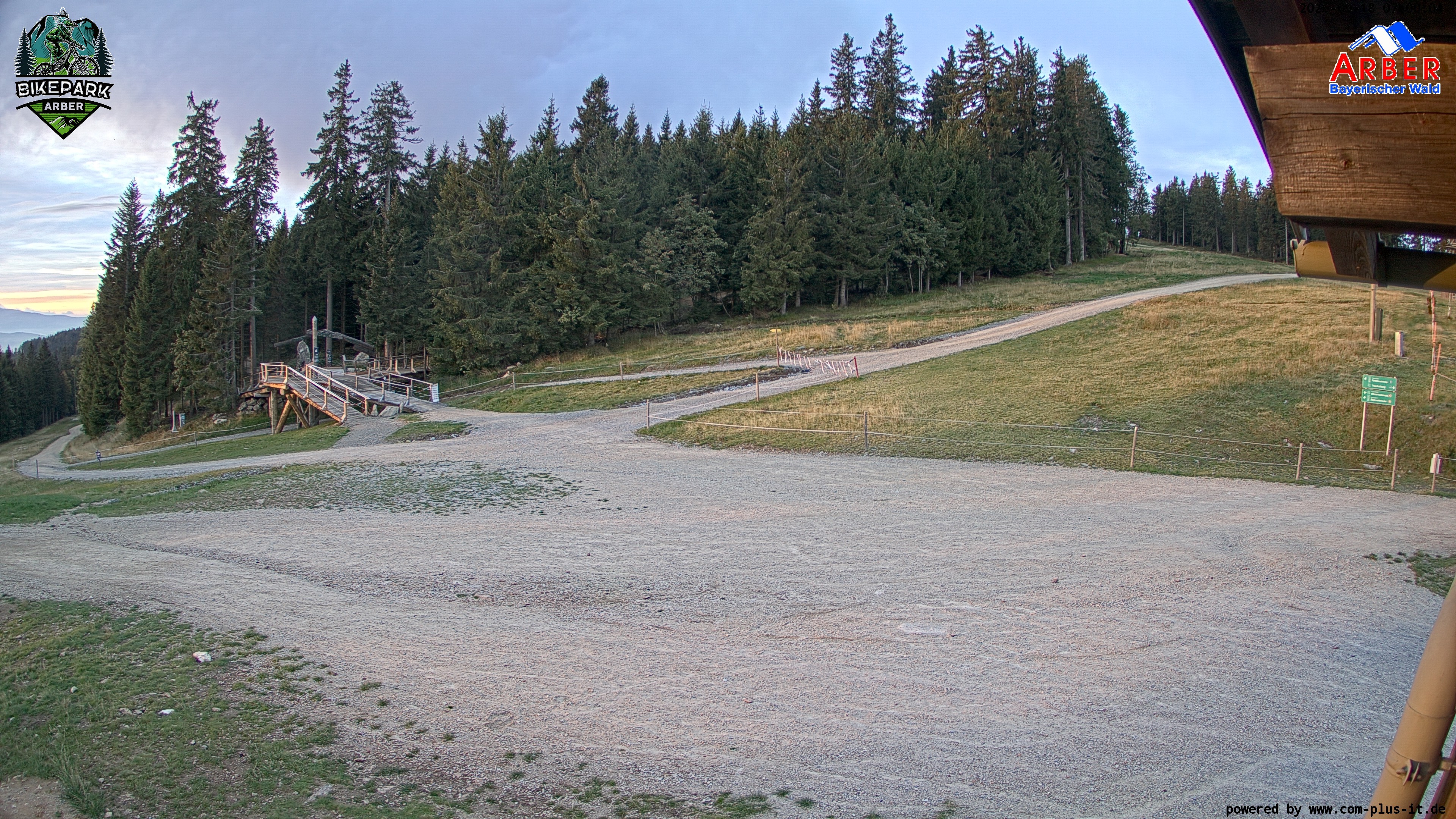 Archived image Webcam ArBär kids area at Arber mountain