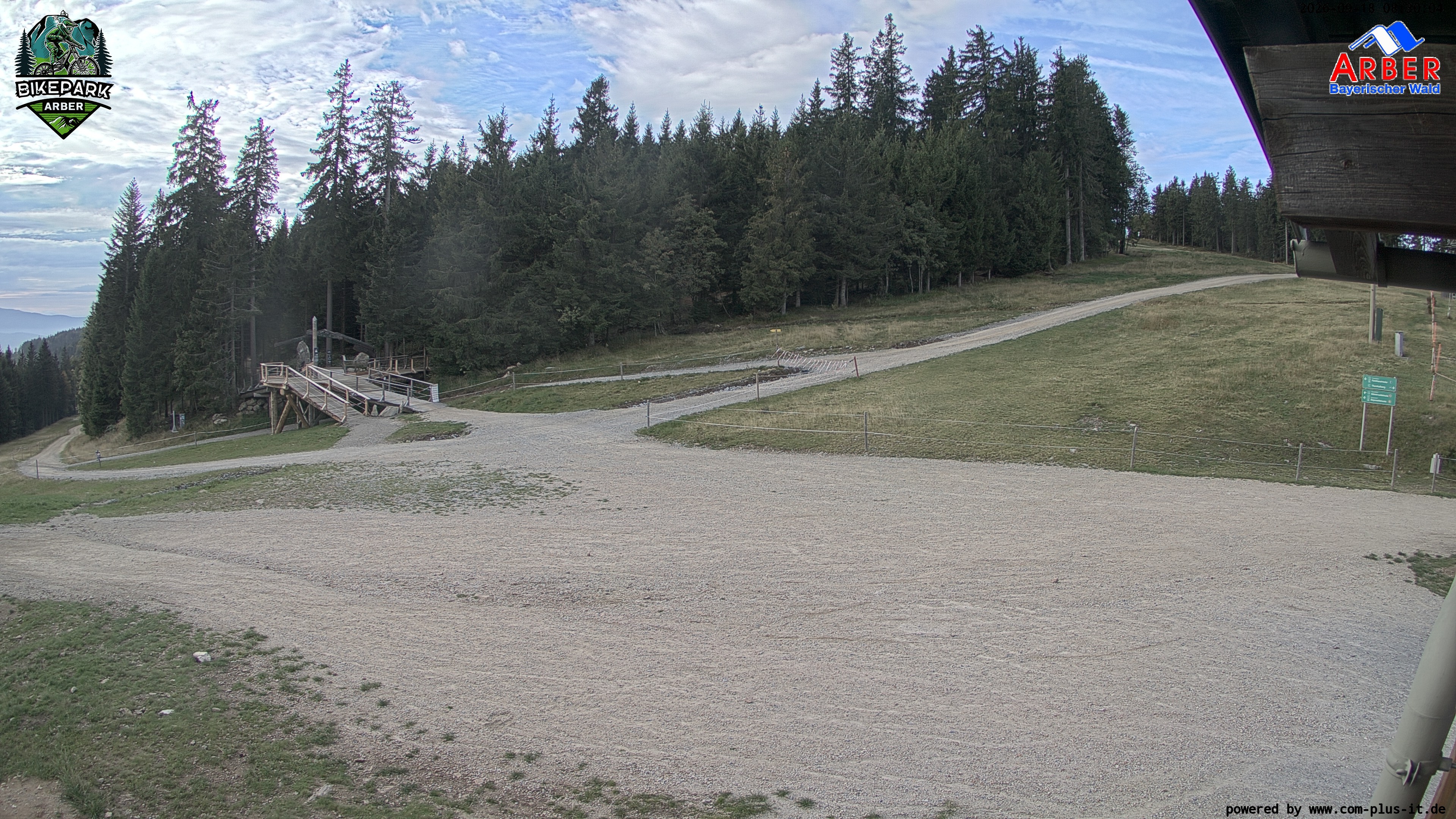 Archived image Webcam ArBär kids area at Arber mountain