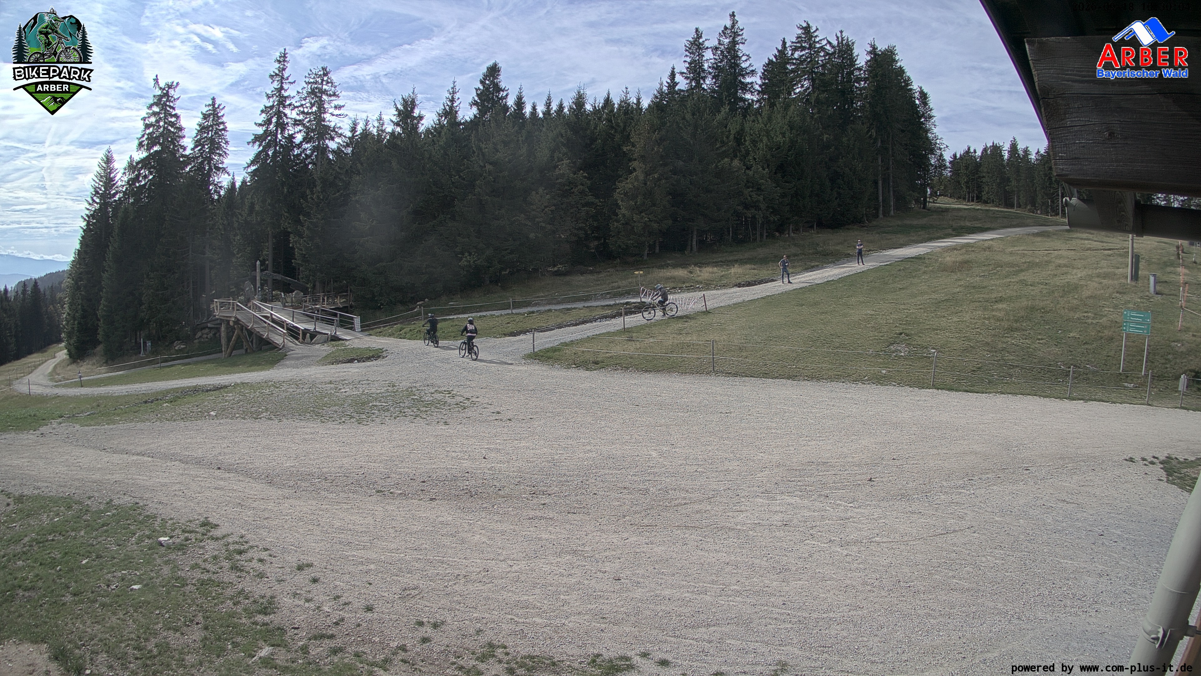 Archived image Webcam ArBär kids area at Arber mountain