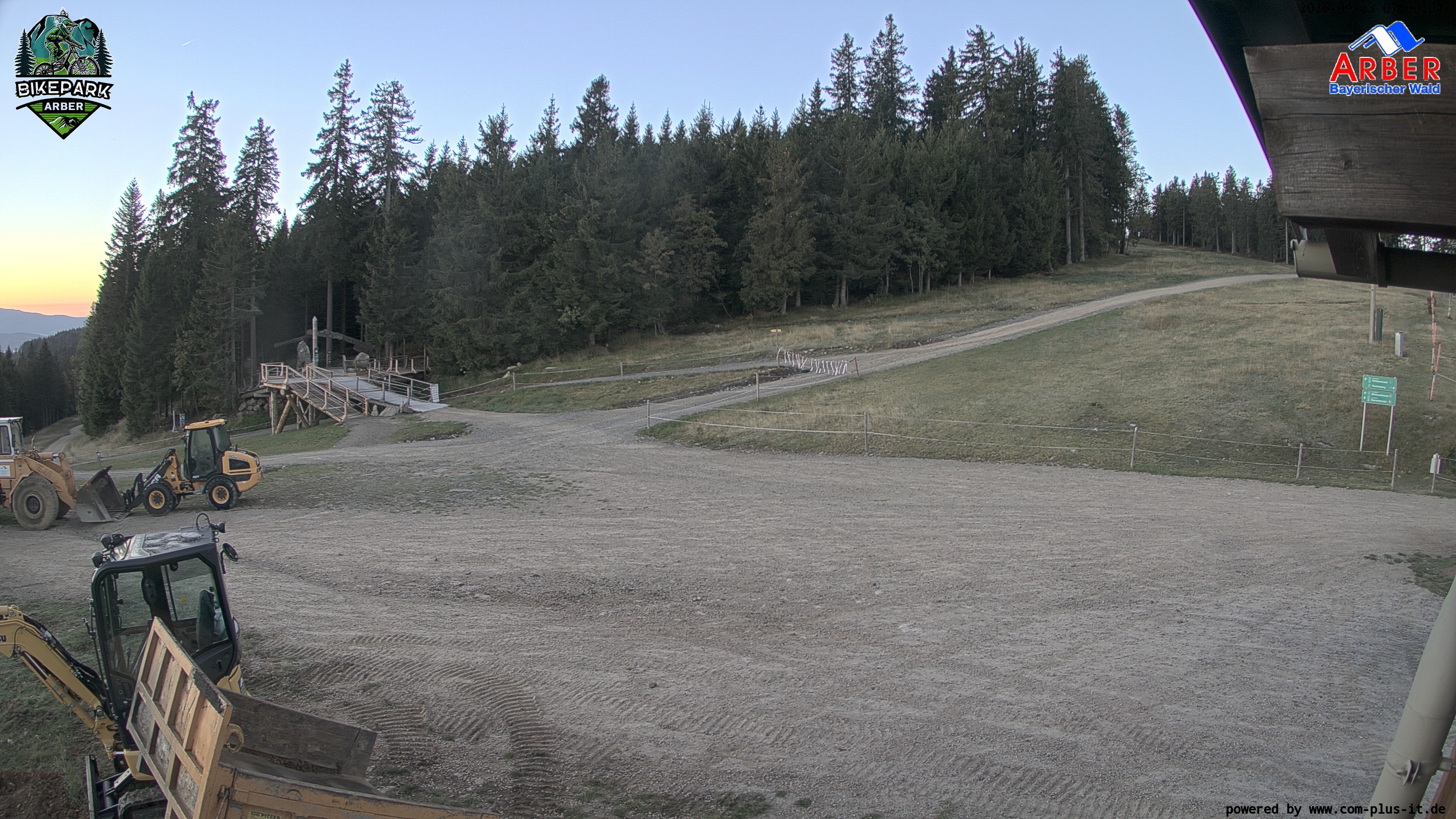 Archiv Foto Webcam ArBär Kinderland des Skigebiets am Arber
