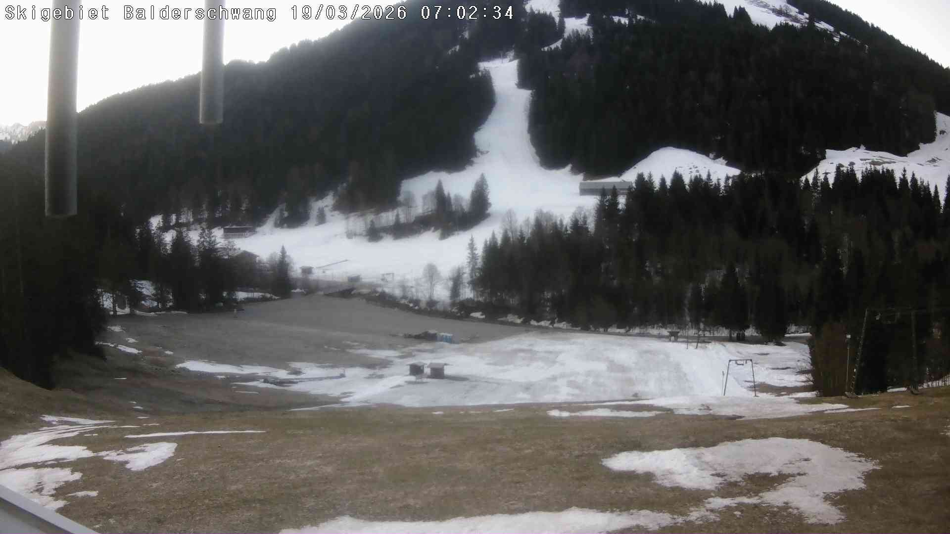 Archiv Foto Webcam Hochschelpen bei Balderschwang