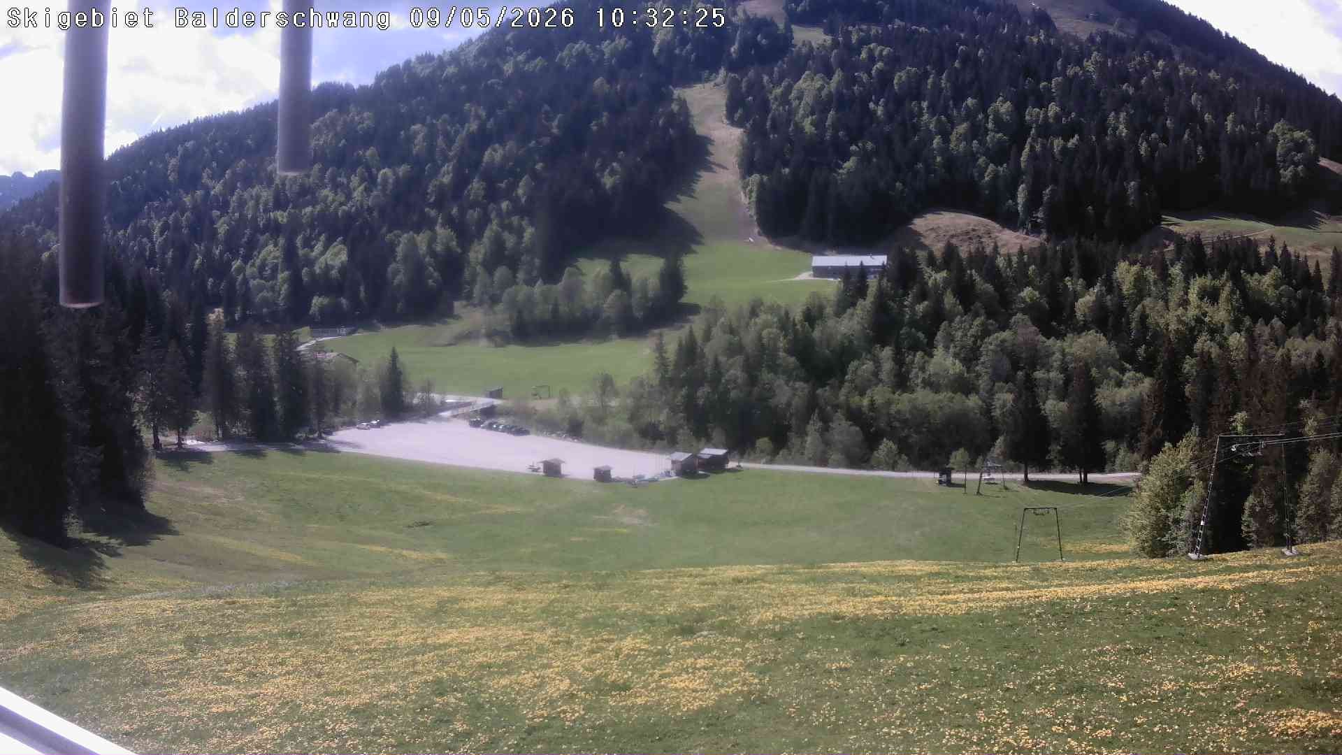 Archiv Foto Webcam Hochschelpen bei Balderschwang