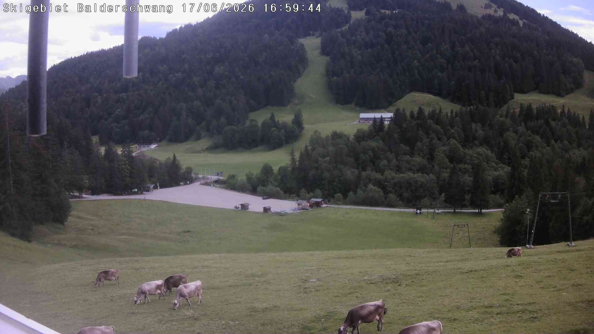 Archiv Foto Webcam Hochschelpen bei Balderschwang