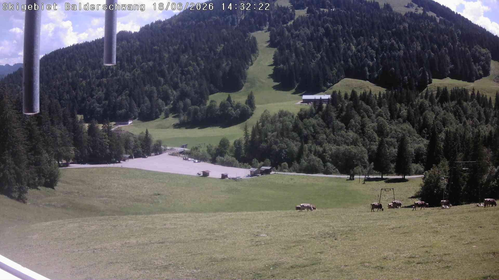 Archiv Foto Webcam Hochschelpen bei Balderschwang