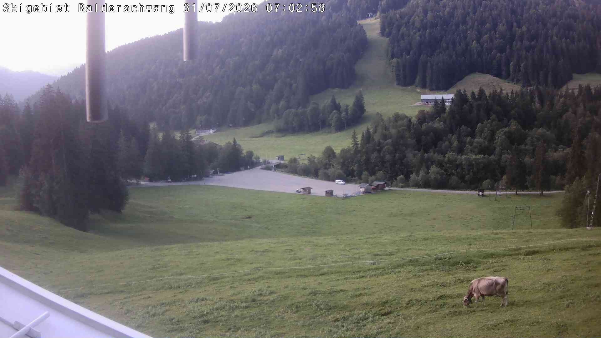 Archiv Foto Webcam Hochschelpen bei Balderschwang