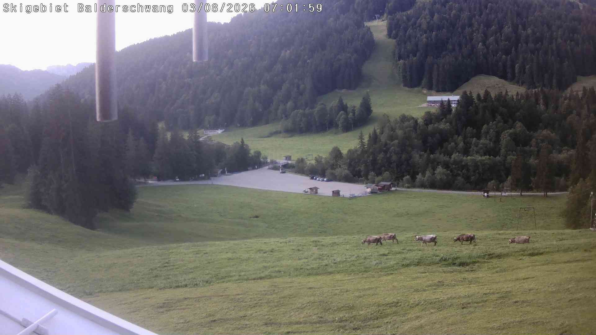 Archived image Webcam Hochschelpen near Balderschwang