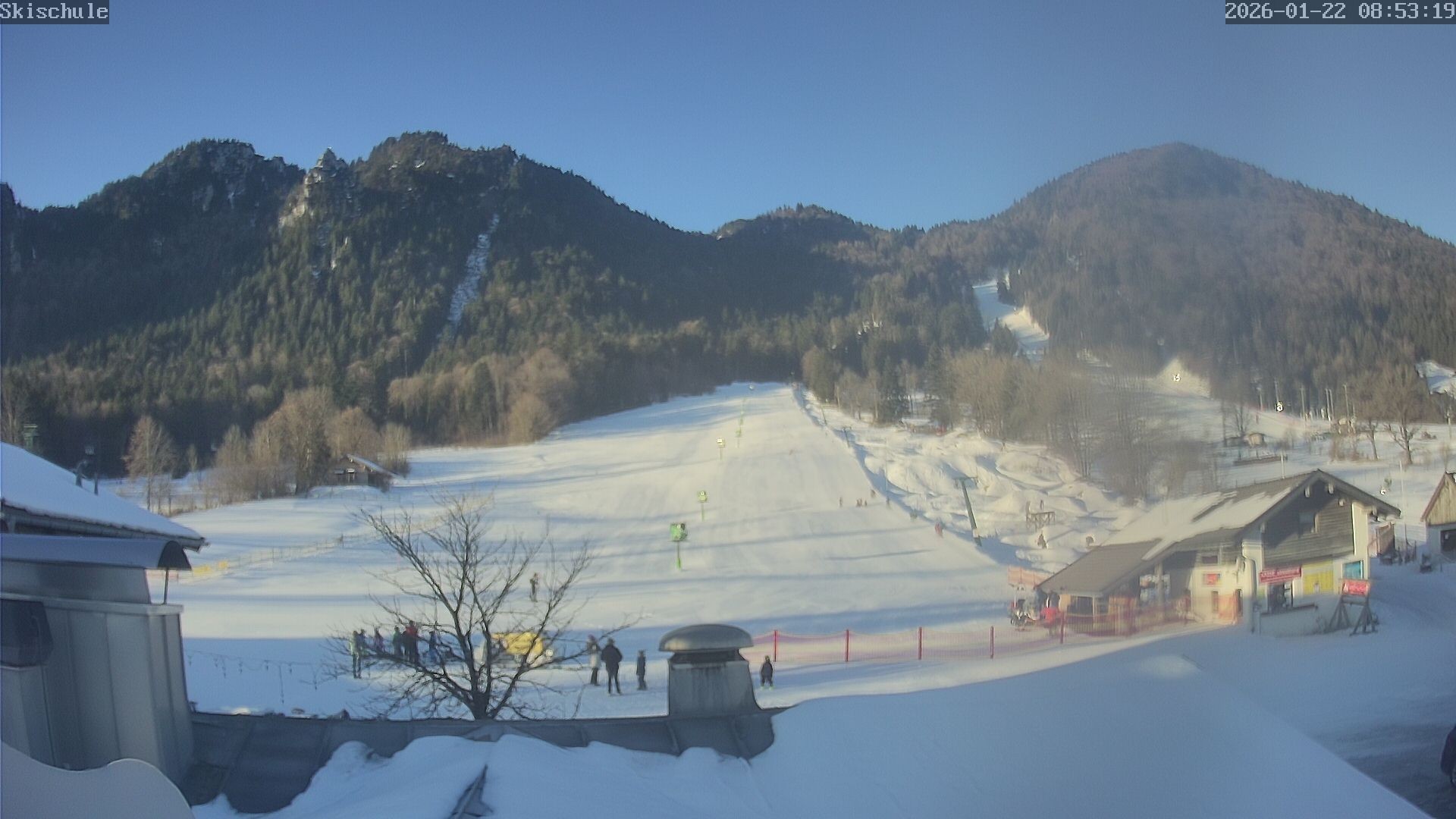 Archived image Webcam Streidlhang slope, Brauneck