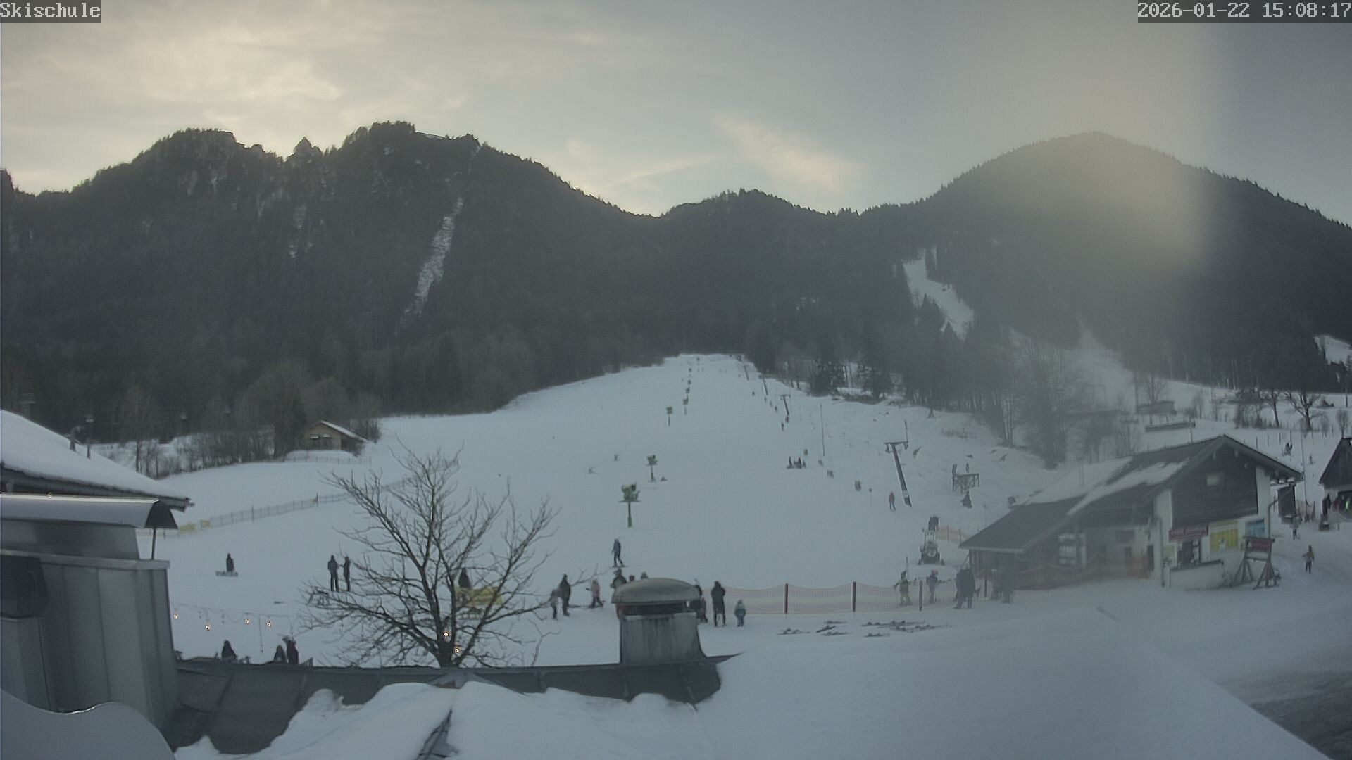 Archived image Webcam Streidlhang slope, Brauneck