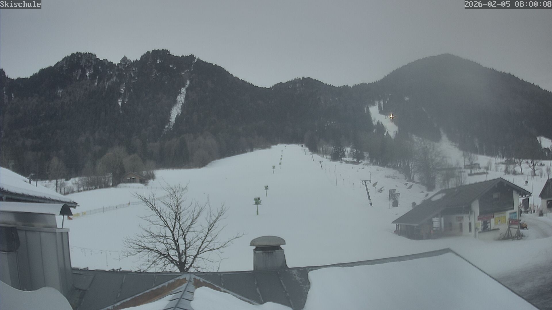 Archived image Webcam Streidlhang slope, Brauneck