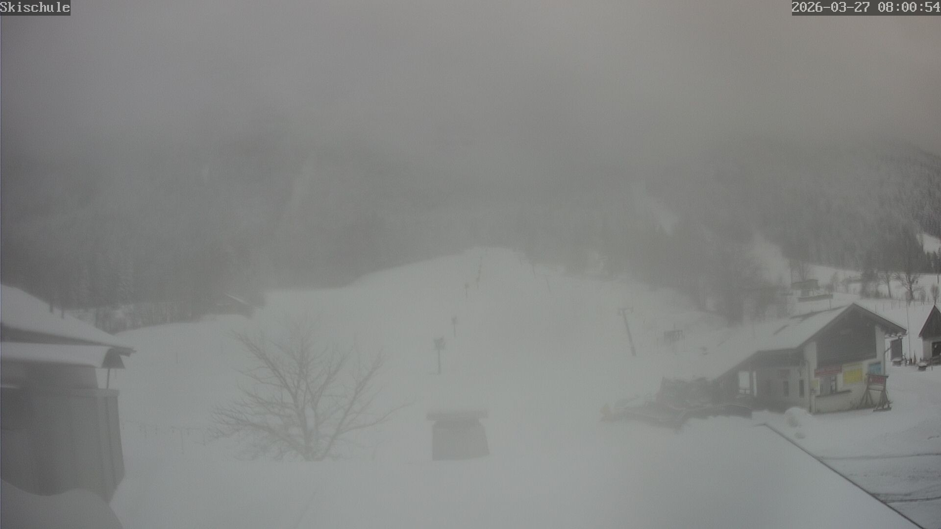 Archived image Webcam Streidlhang slope, Brauneck