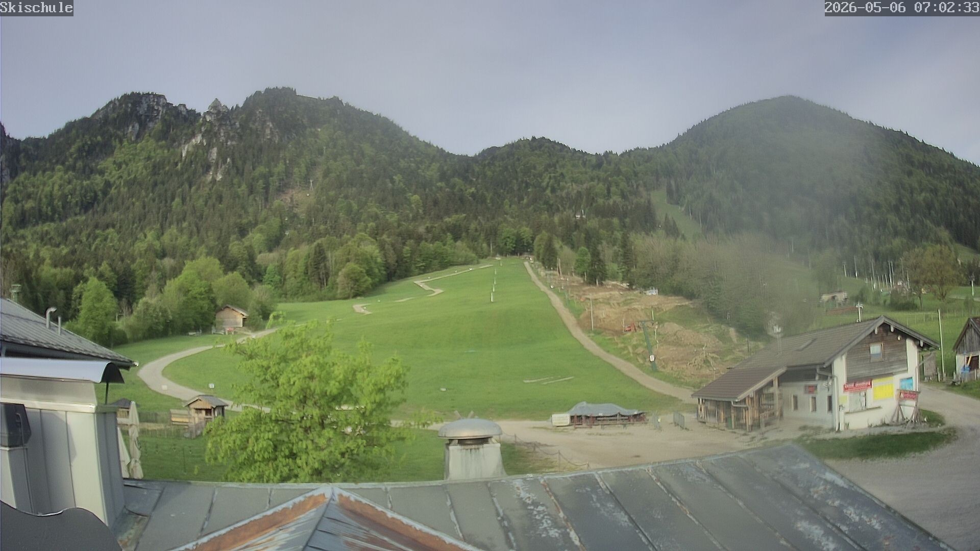 Archived image Webcam Streidlhang slope, Brauneck