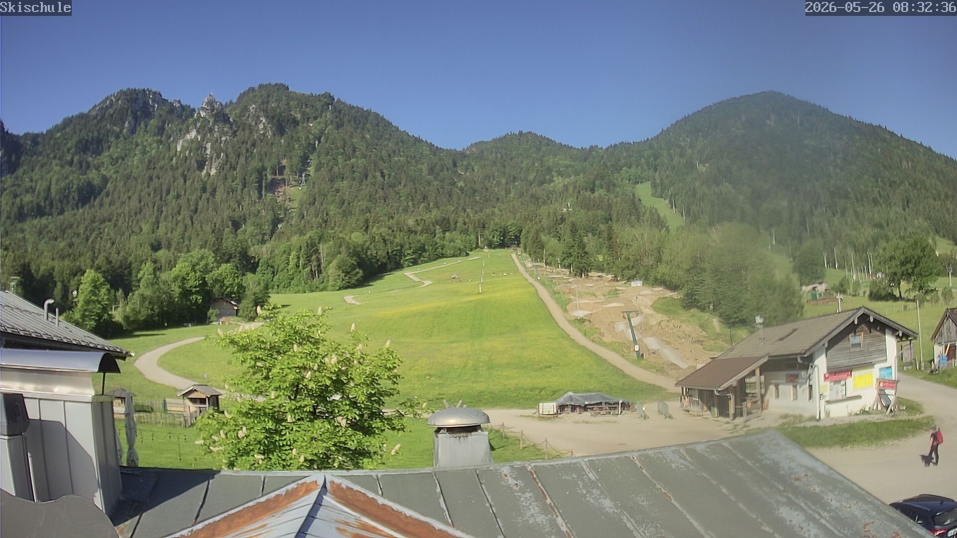 Archived image Webcam Streidlhang slope, Brauneck
