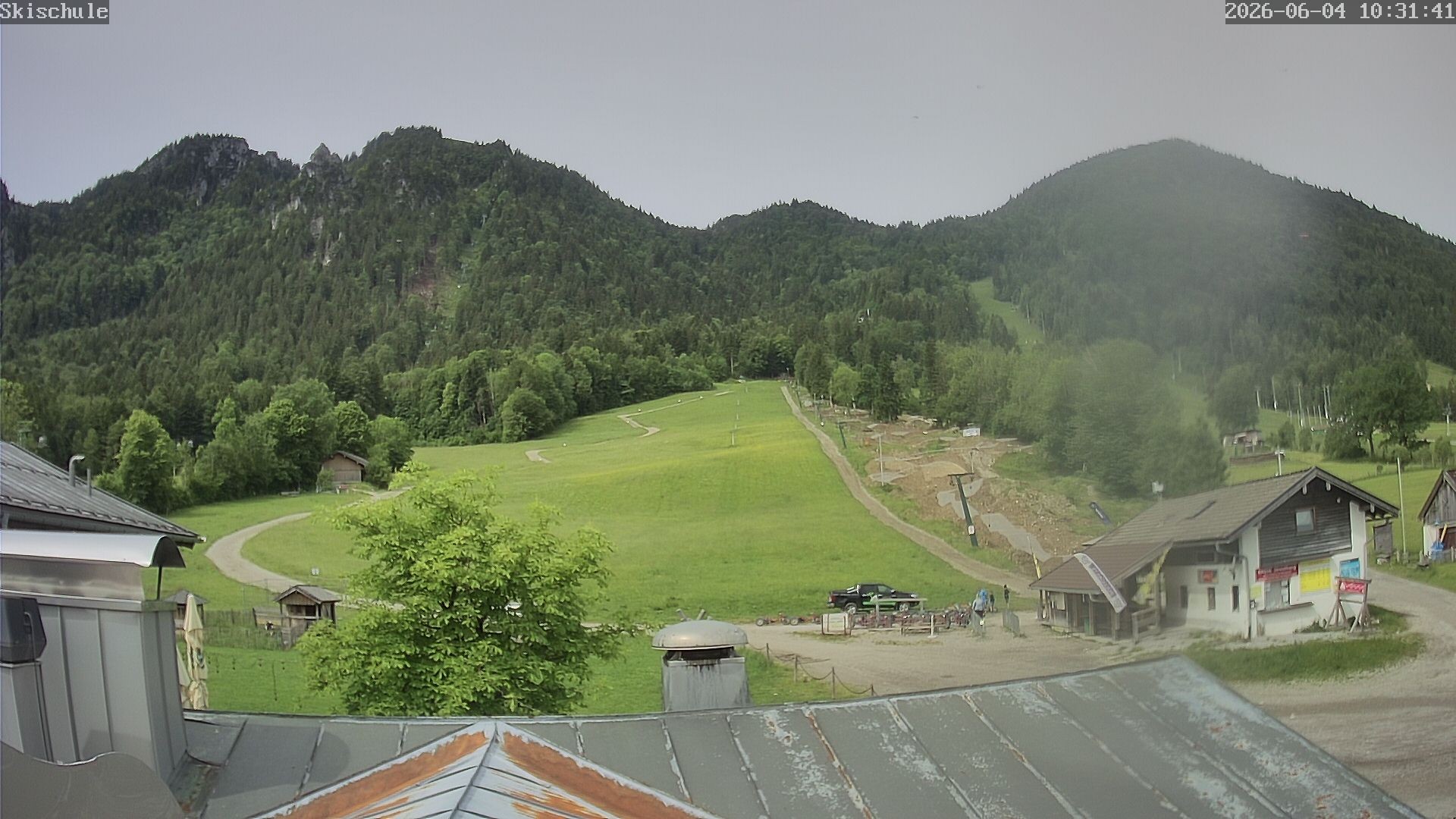 Archived image Webcam Streidlhang slope, Brauneck