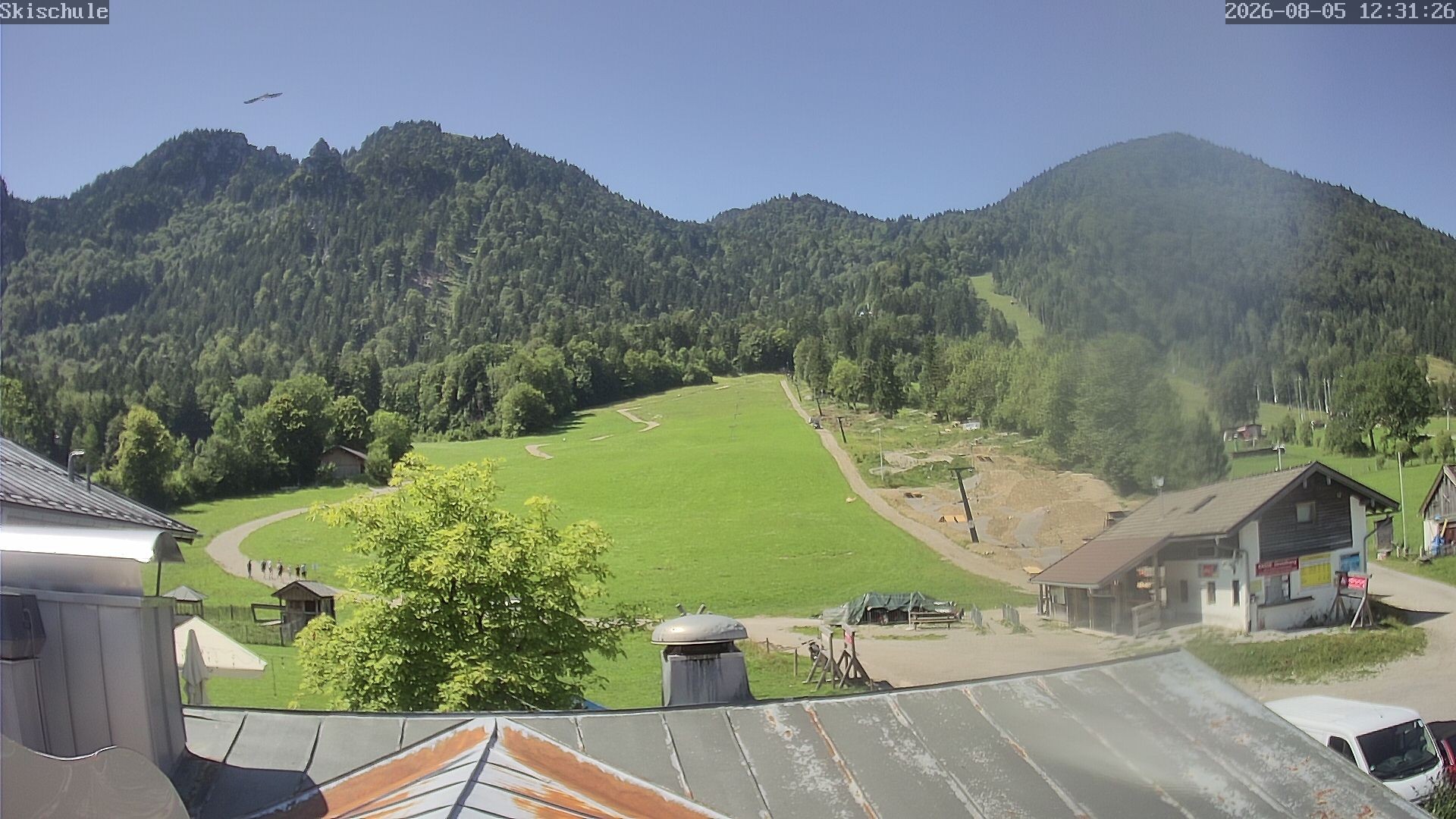 Archived image Webcam Streidlhang slope, Brauneck