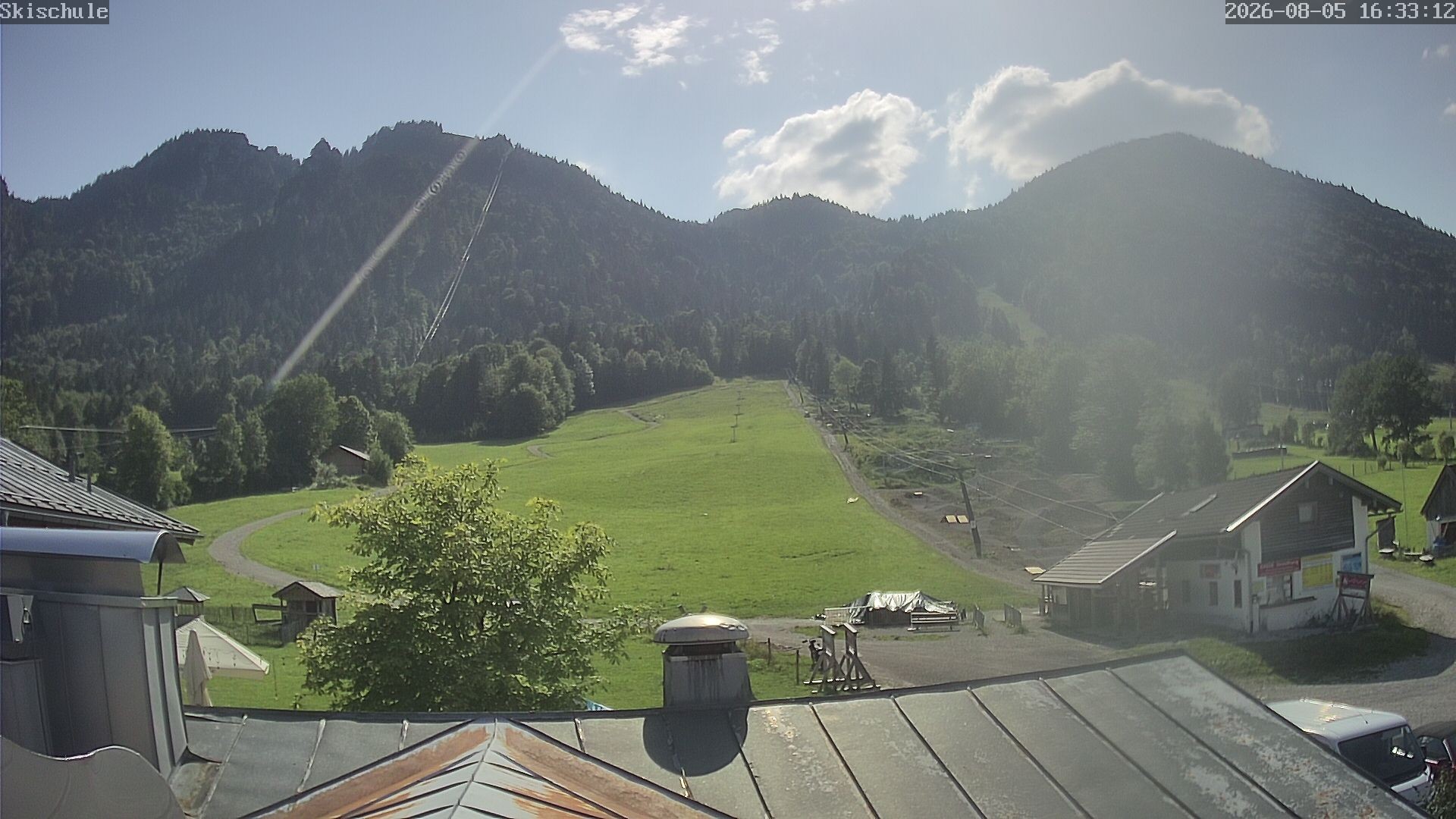 Archived image Webcam Streidlhang slope, Brauneck