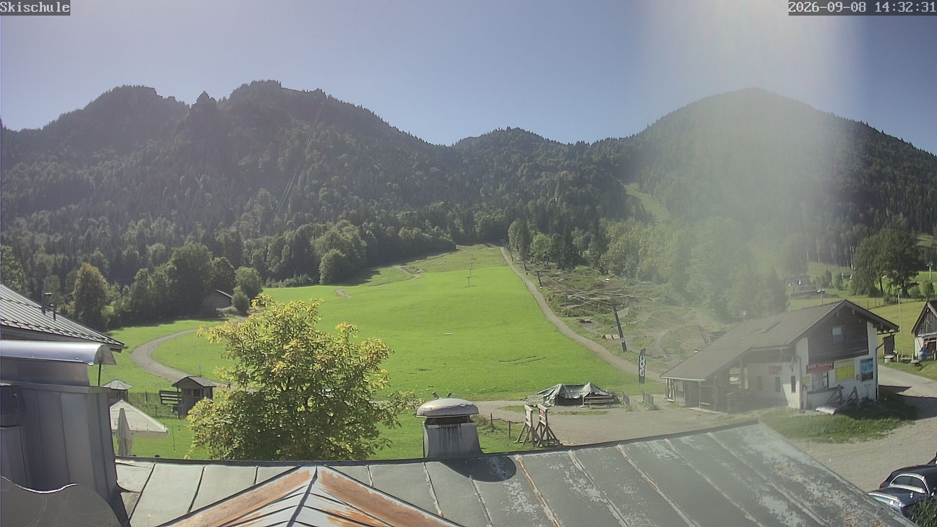Archived image Webcam Streidlhang slope, Brauneck