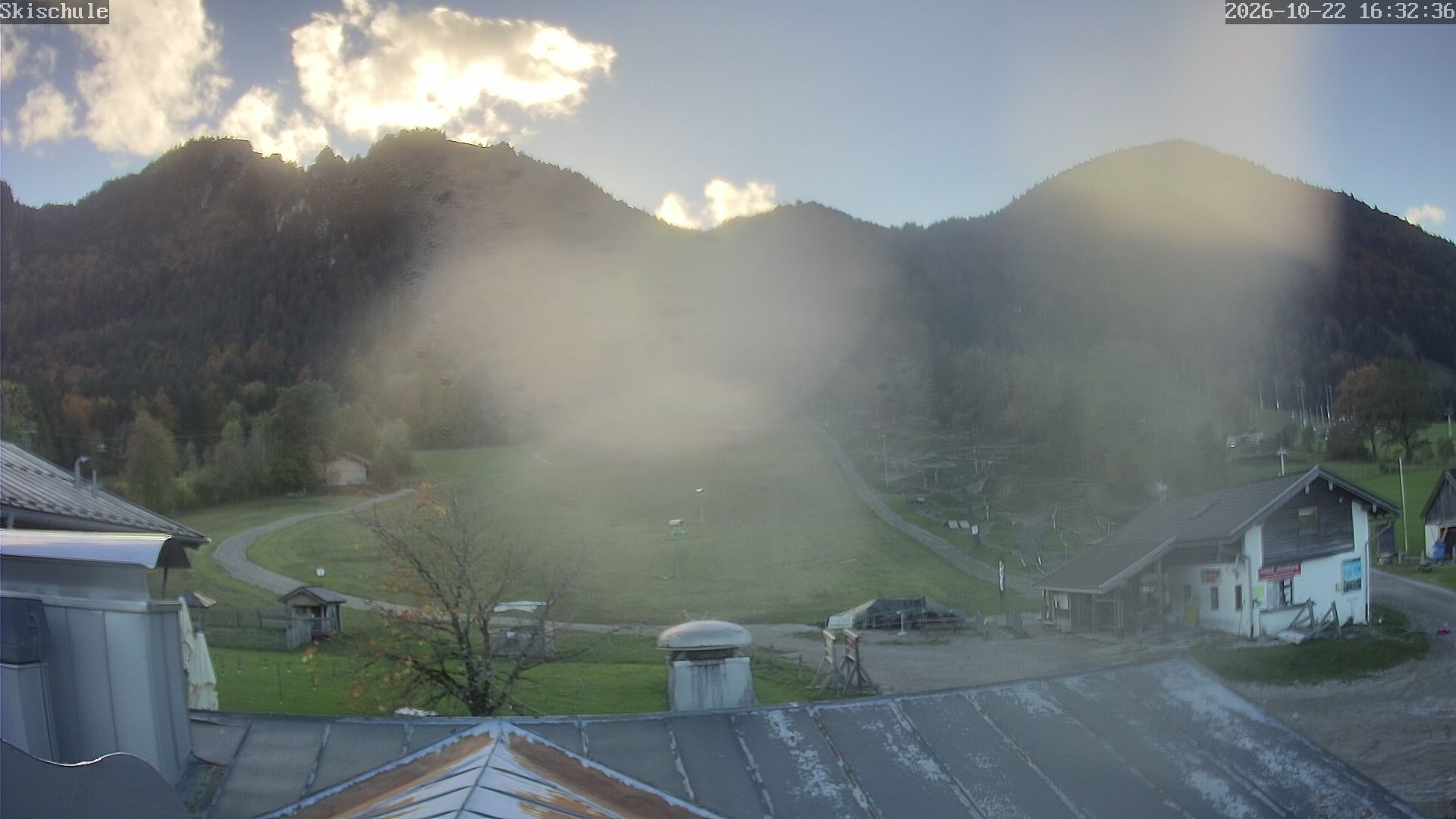 Archived image Webcam Streidlhang slope, Brauneck